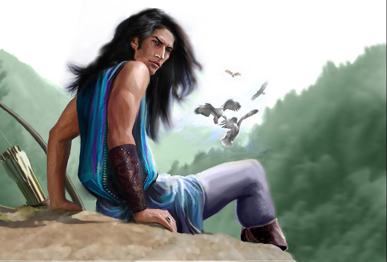 1280x868 Desktop Wallpaper Men warrior Fantasy