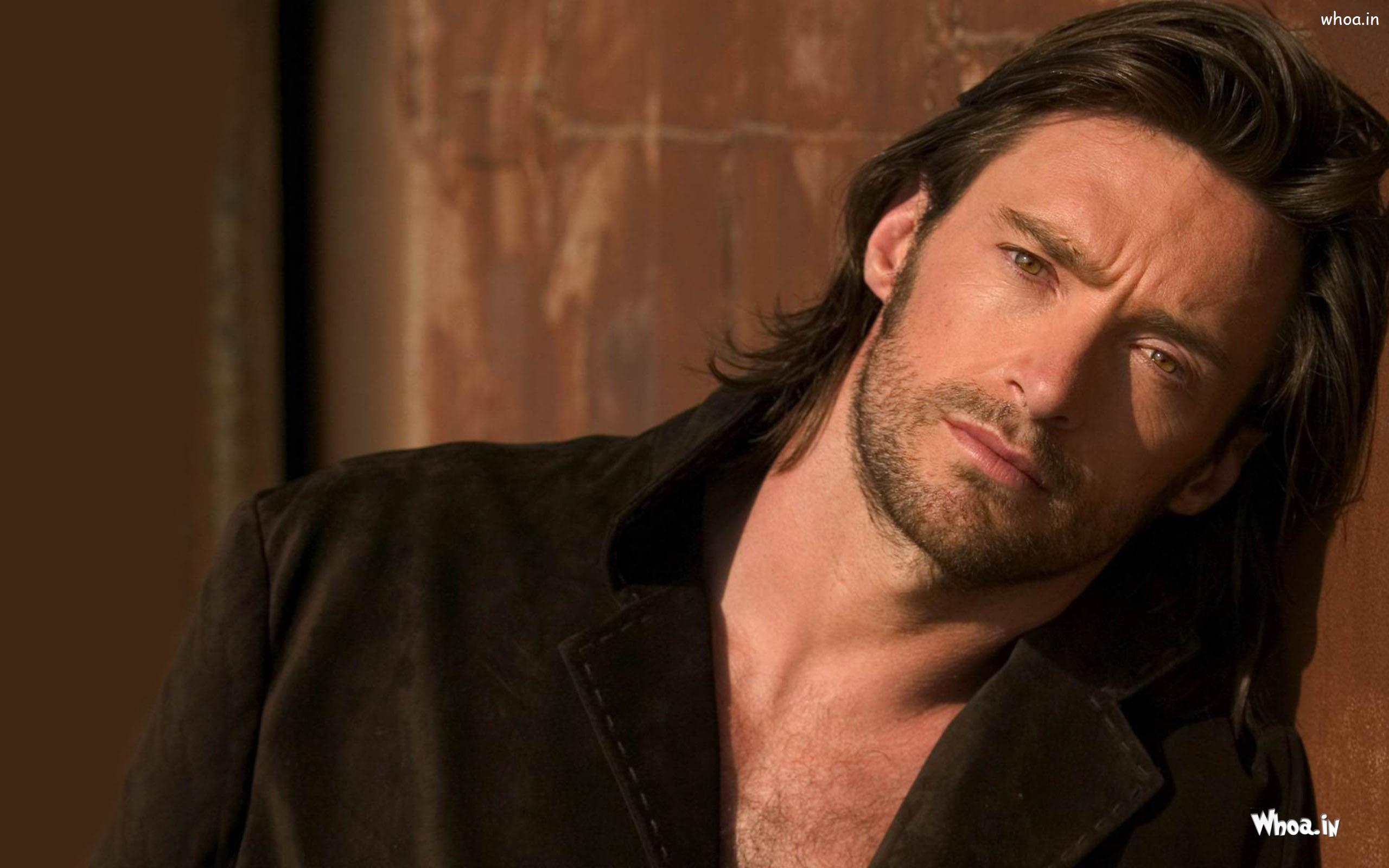 2560x1600 Hugh Jackman Long Hair HD Wallpaper
