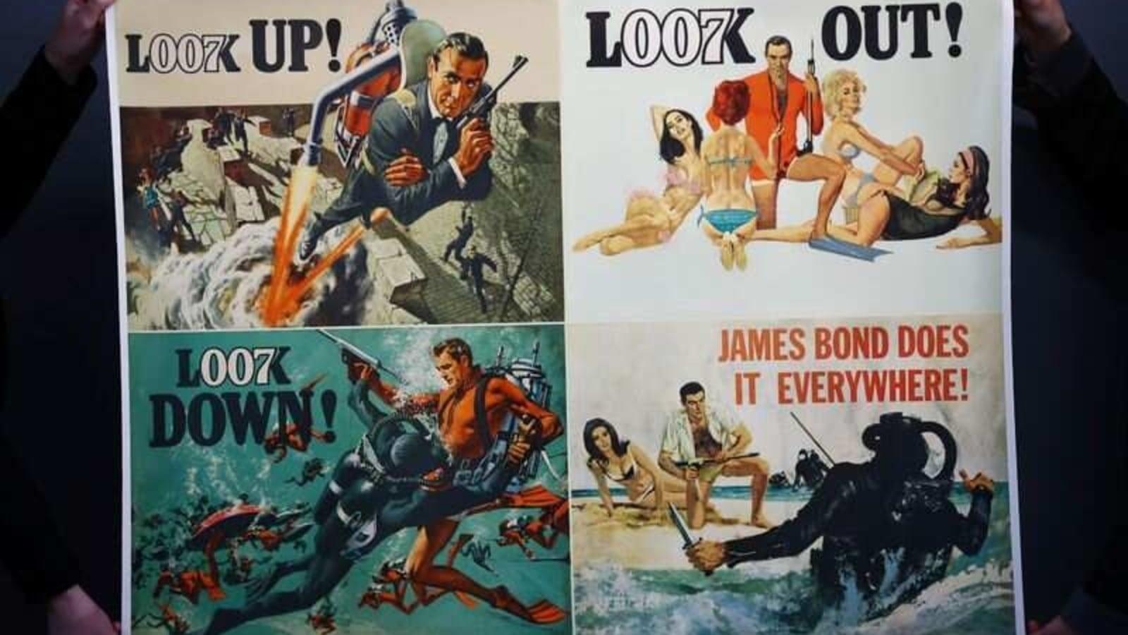 1600x900 Rare James Bond 'Thunderball' poster expected to fetch up to $000 in auction