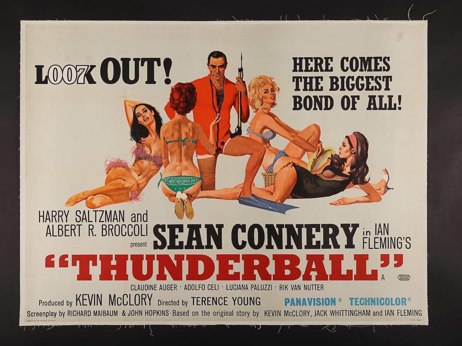 1600x1200 Rare Set of James Bond Film Posters to Auction