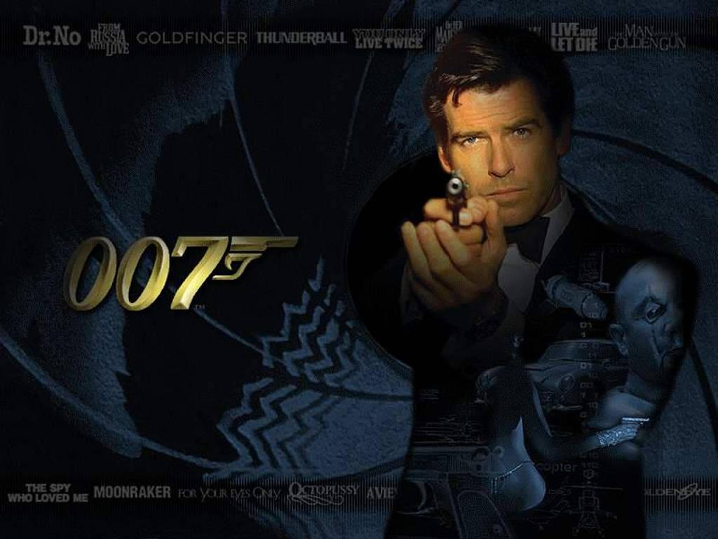 1024x768 Download James Bond 007 Poster Wallpaper