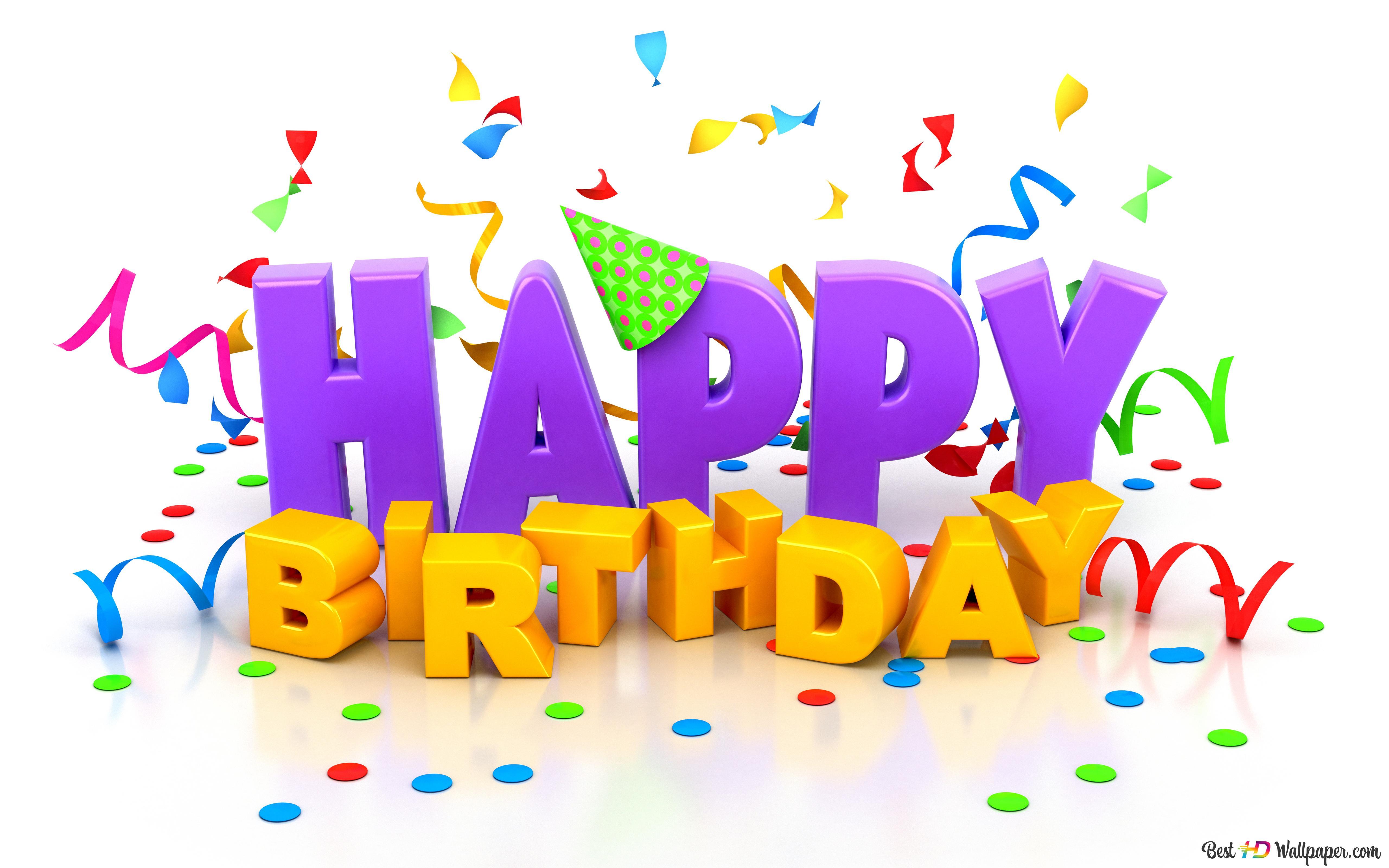5120x3200 Birthday Wishes 4K wallpaper download