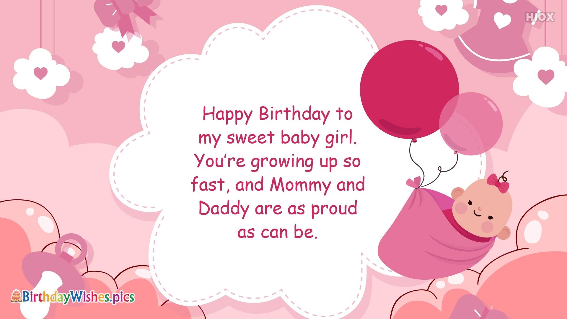 1920x1080 Birthday Wishes For Baby Girl Birthdaywishes.pics