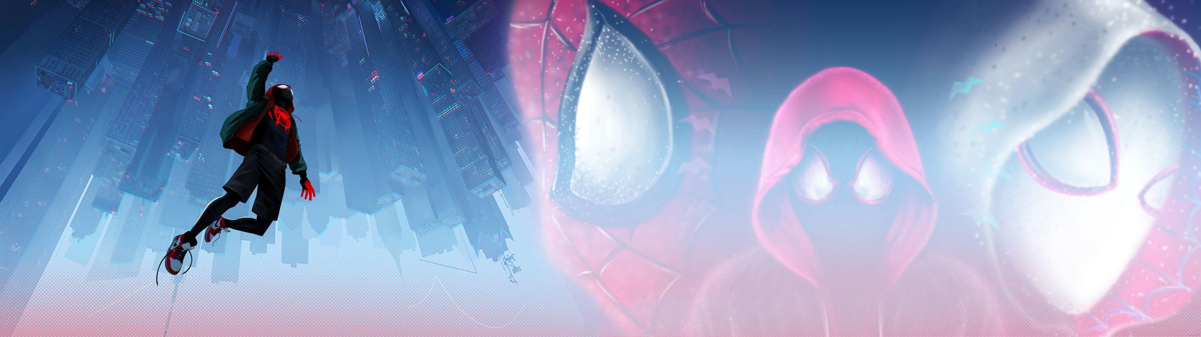 3840x1080 Spider Man Spiderverse (Dual Monitor)