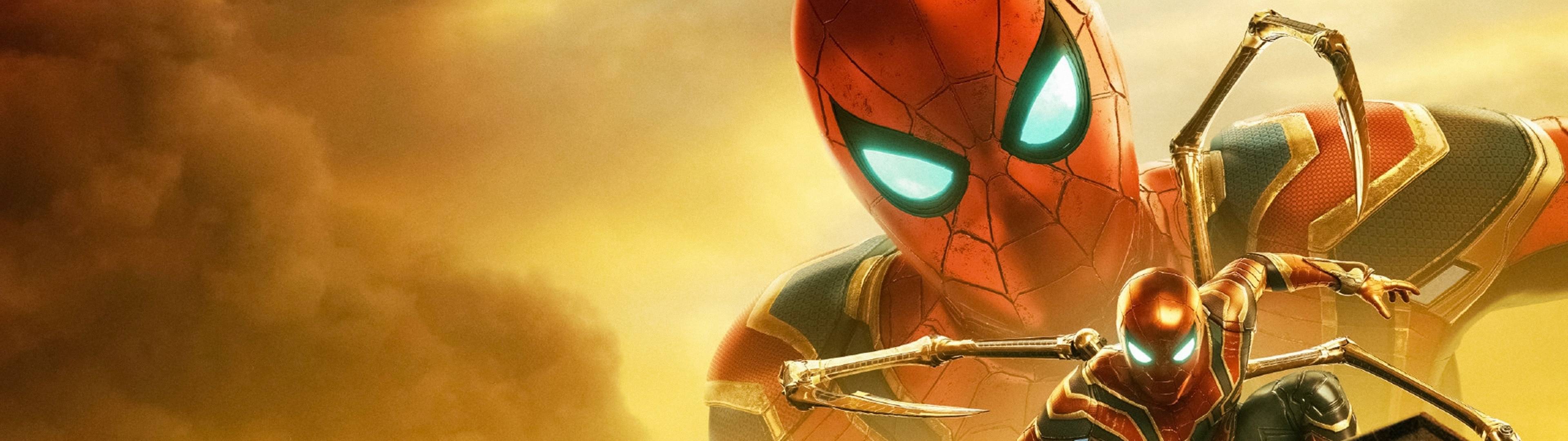 3840x1080 4k Spider Man Far From Home 2019 3840x1080 Resolution Wallpaper, HD Movies 4K Wallpaper, Image, Photo and Background