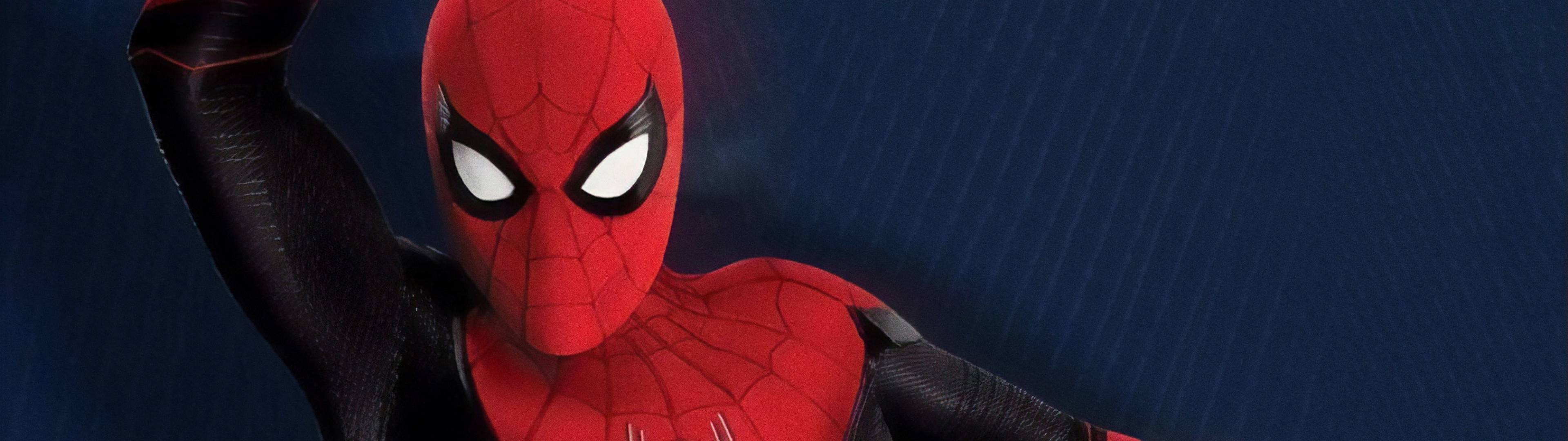 3840x1080 Spider Man Far From Home 2019 3840x1080 Resolution Wallpaper, HD Movies 4K Wallpaper, Image, Photo and Background