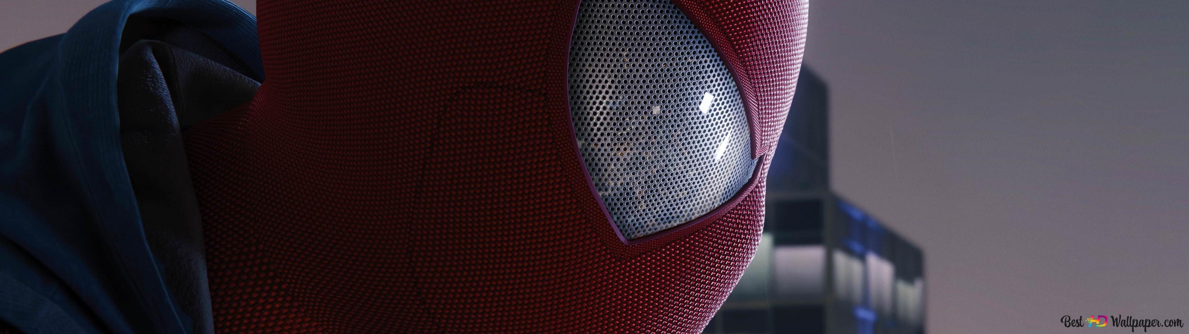 3840x1080 Spider Man: Into The Spider Verse 4K Wallpaper Download