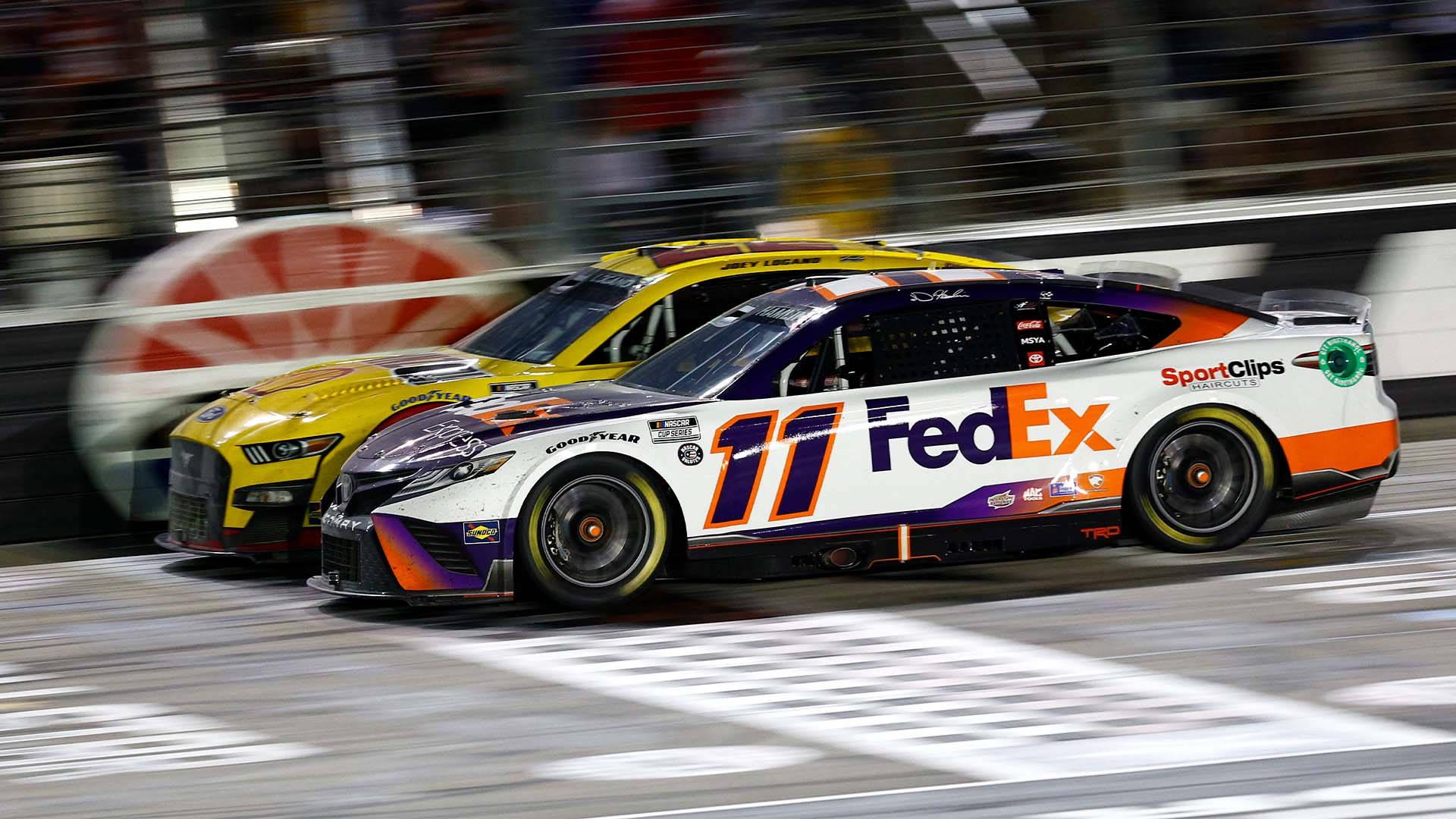 Denny Hamlin - NASCAR Wallpaper (3960717) - Fanpop