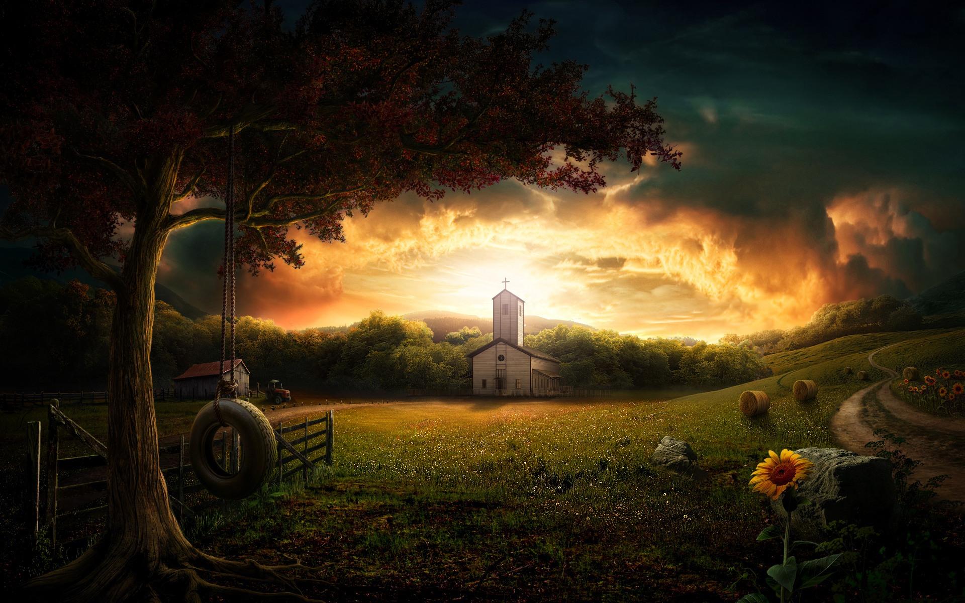 1920x1200 Free Country Wallpaper Background