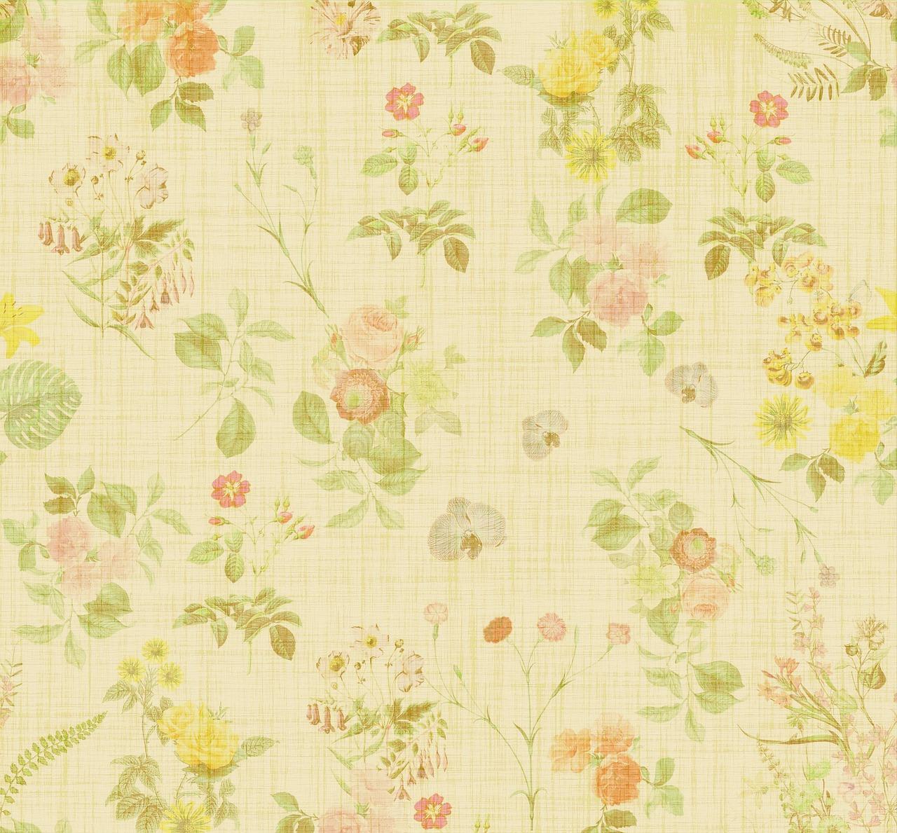 1280x1189 Floral Wallpaper Flowers