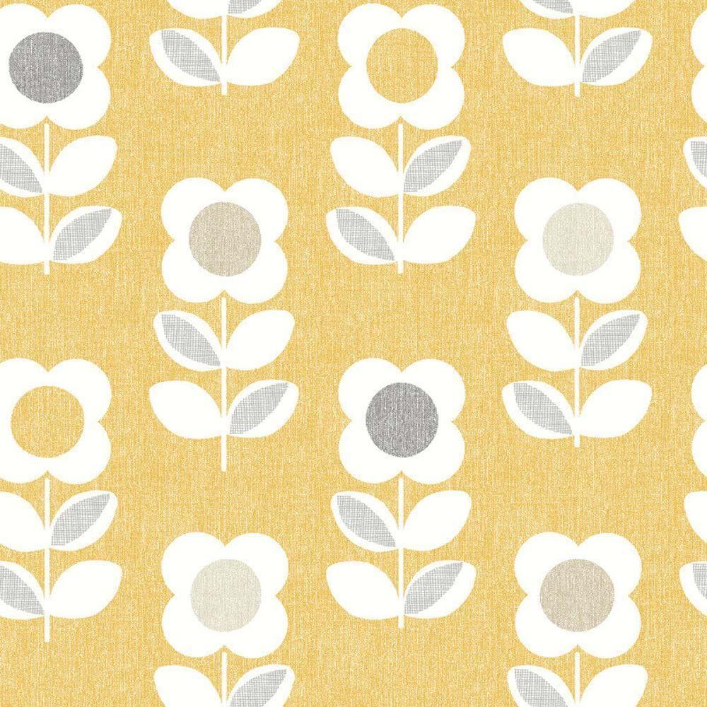 Vintage Yellow Floral Wallpapers Top Free Vintage Yellow Floral