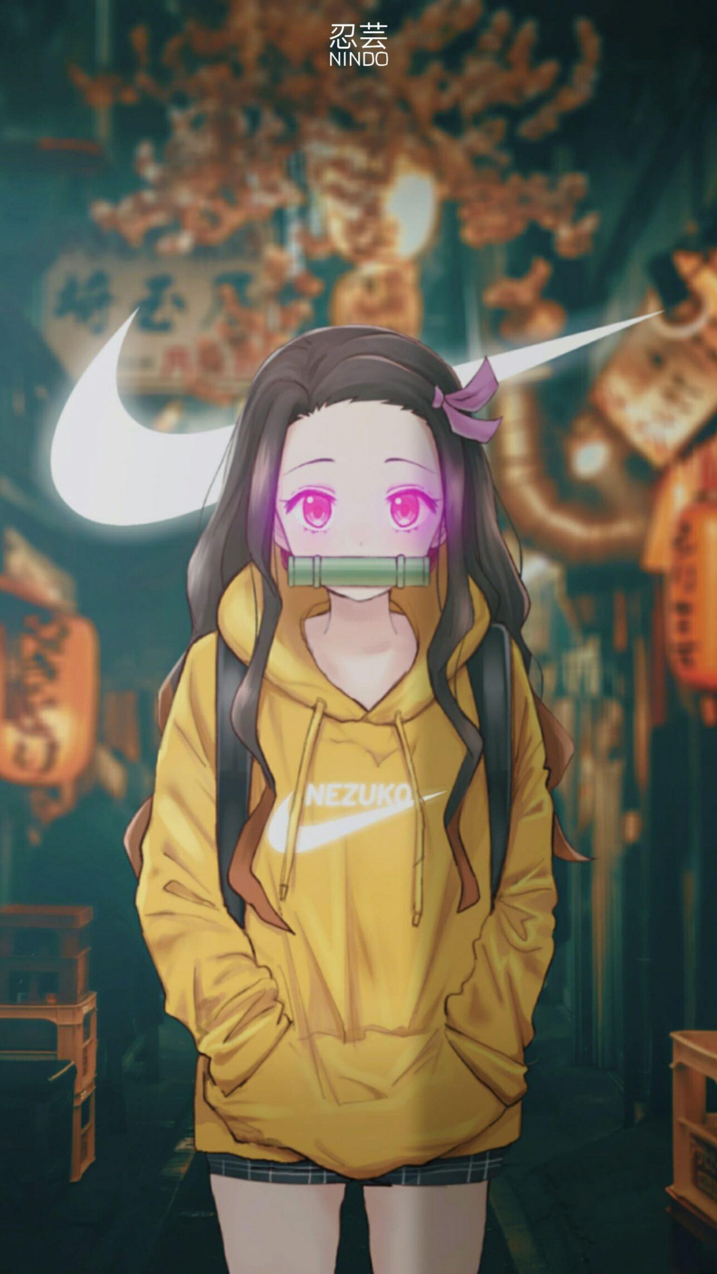 1440x2560 Nezuko Kamado Wallpaper Best 45 Demon Slayer Nezuko Background