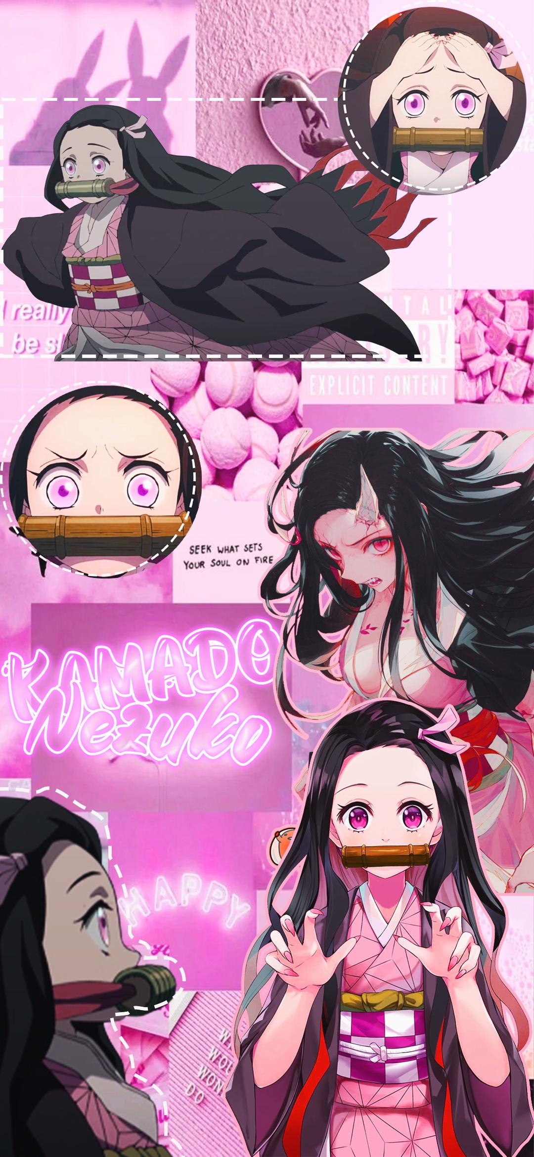 1080x2340 Wallpaper / Anime Demon Slayer: Kimetsu no Yaiba Phone Wallpaper, Nezuko Kamado, 1080x2340 free download