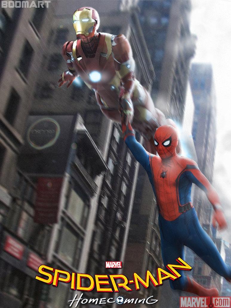 774x1032 Tony Stark And Peter Parker Wallpaper