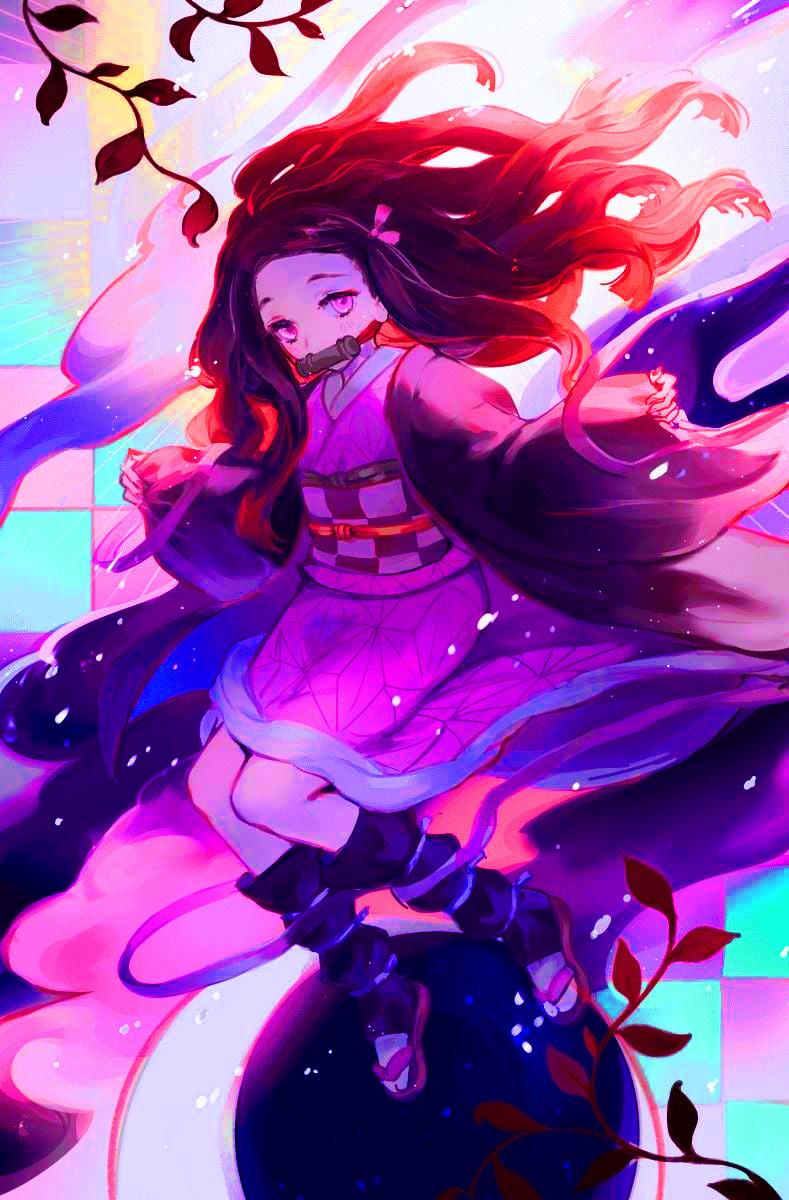 789x1200 Nezuko Wallpaper