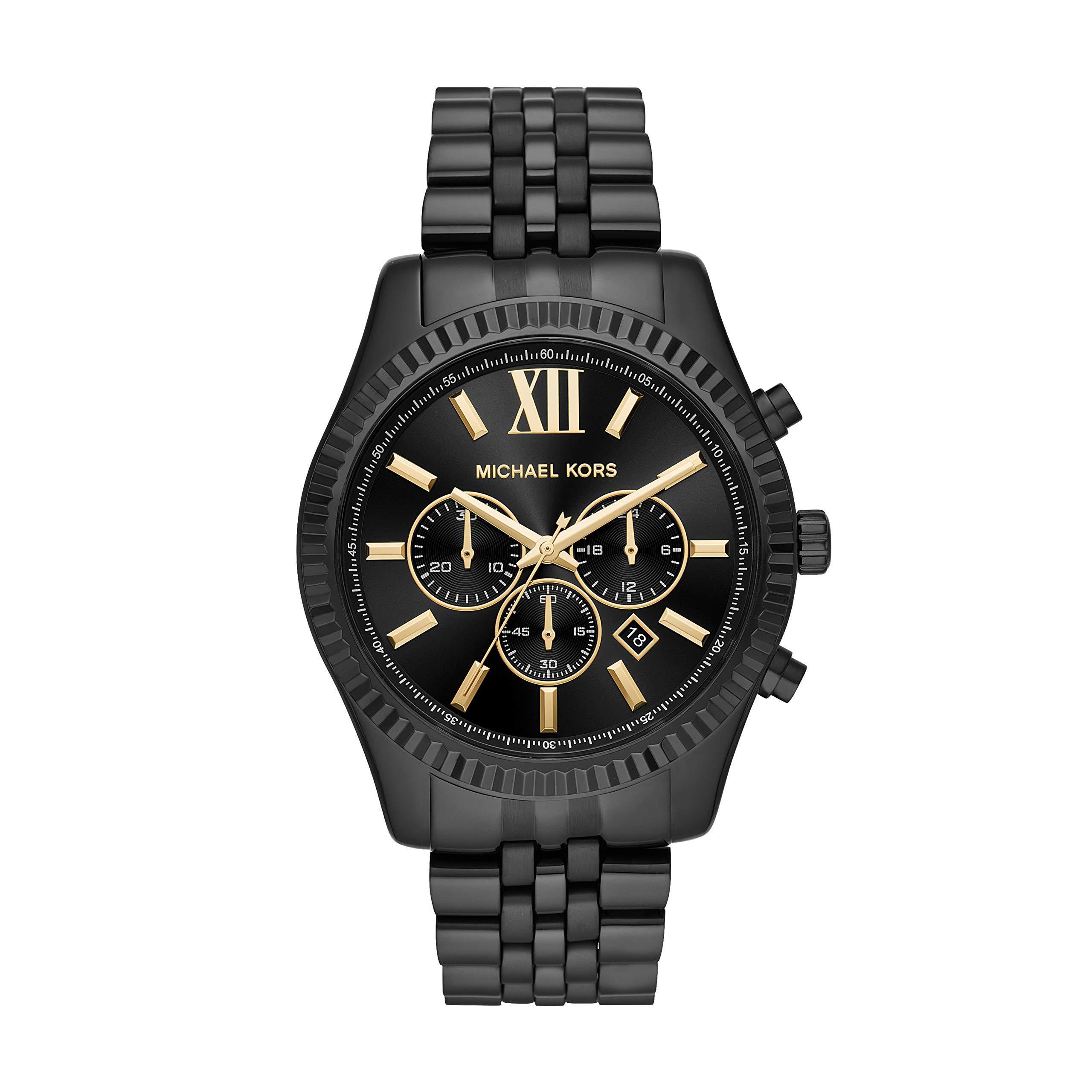 2560x2560 Michael Kors Quartz Watch With Metal Strap in Red for Men