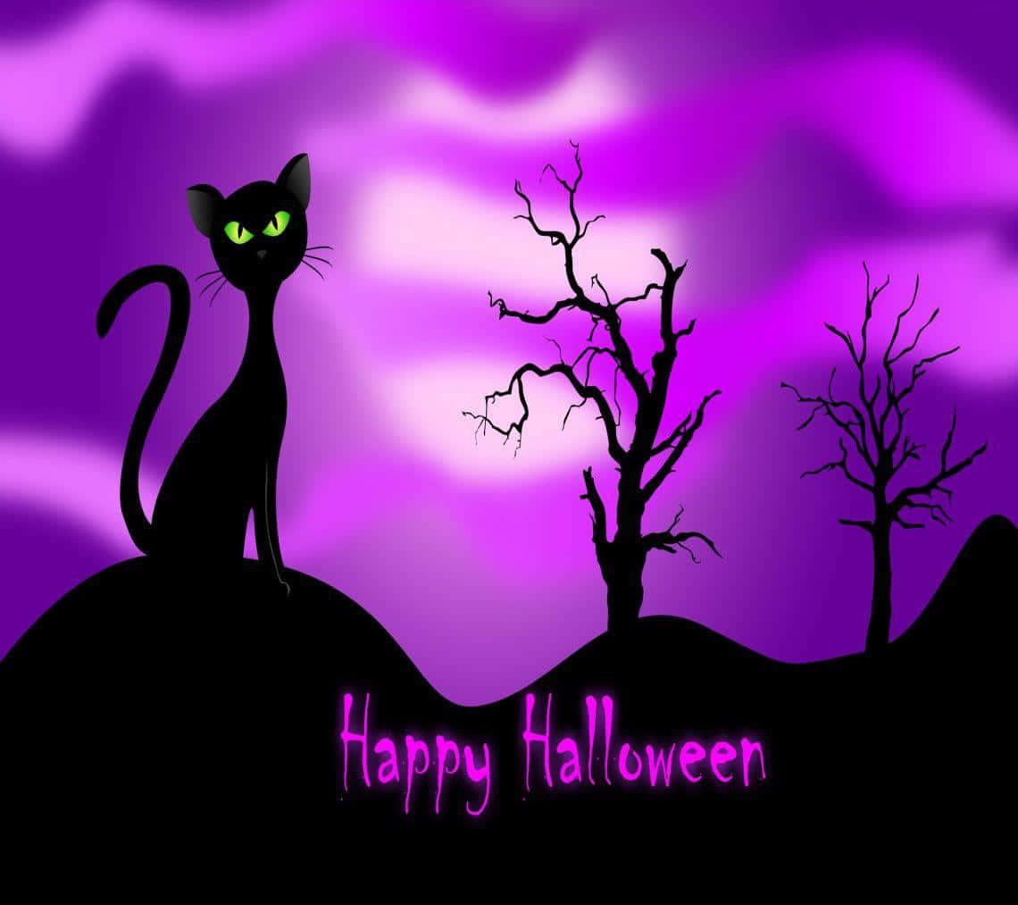 Green and Purple Halloween Wallpapers Top Free Green and Purple