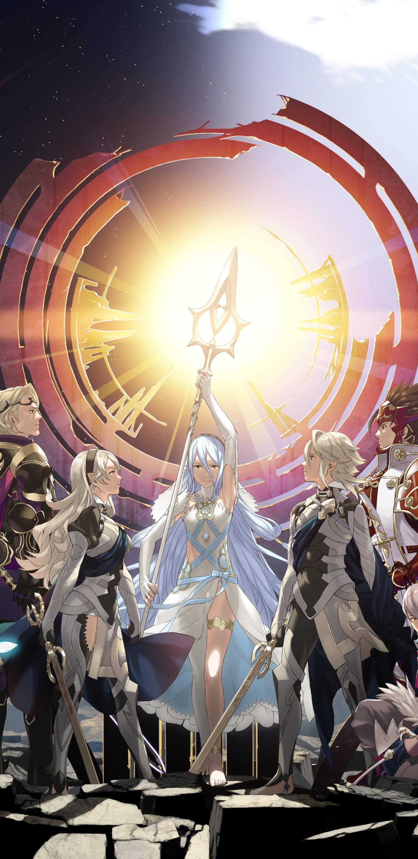 1440x2960 Fire Emblem: Three Houses iPhone Wallpaper