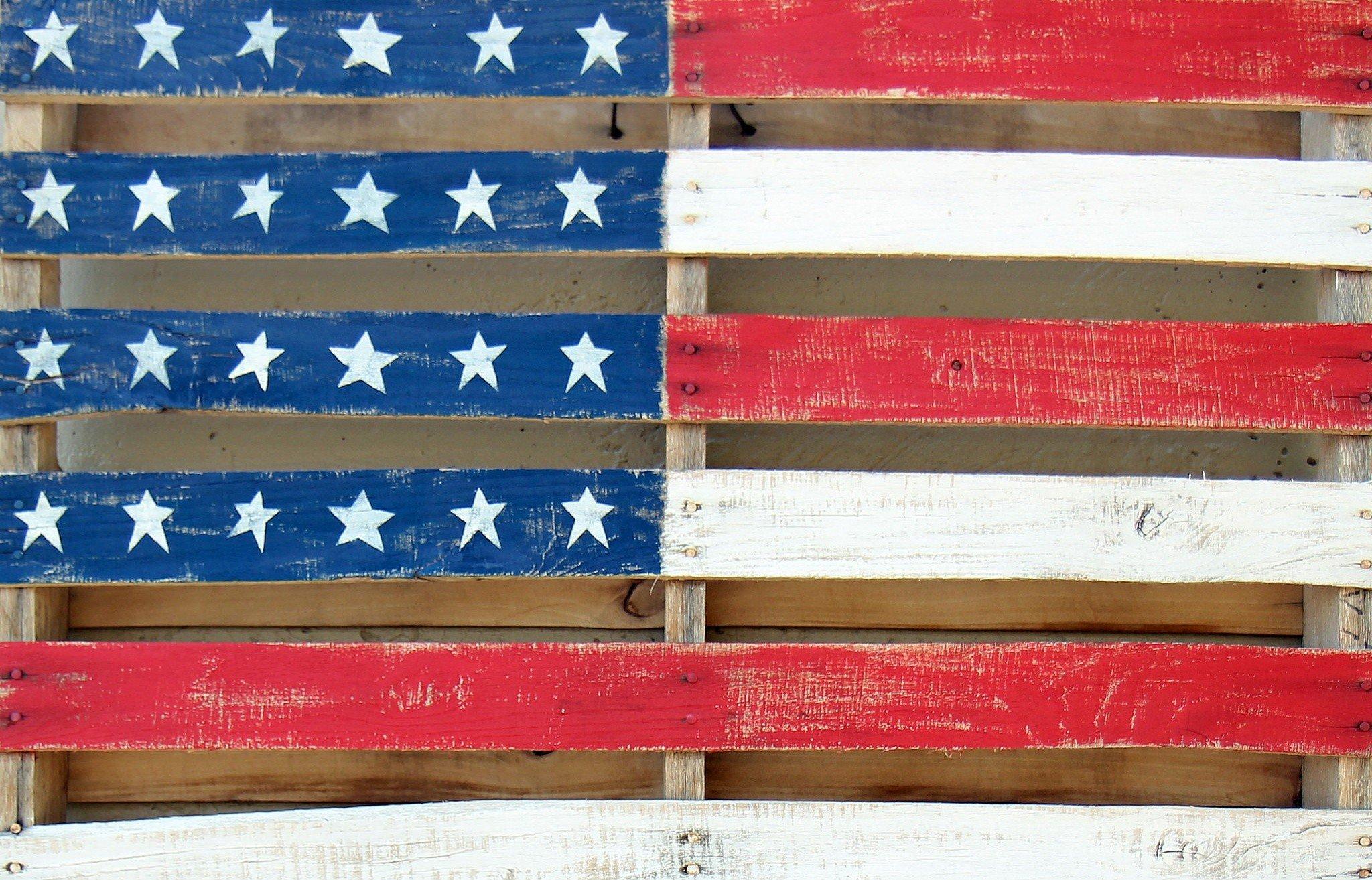 2048x1314 flag, USA, Wood, American flag Wallpaper HD / Desktop and Mobile Background