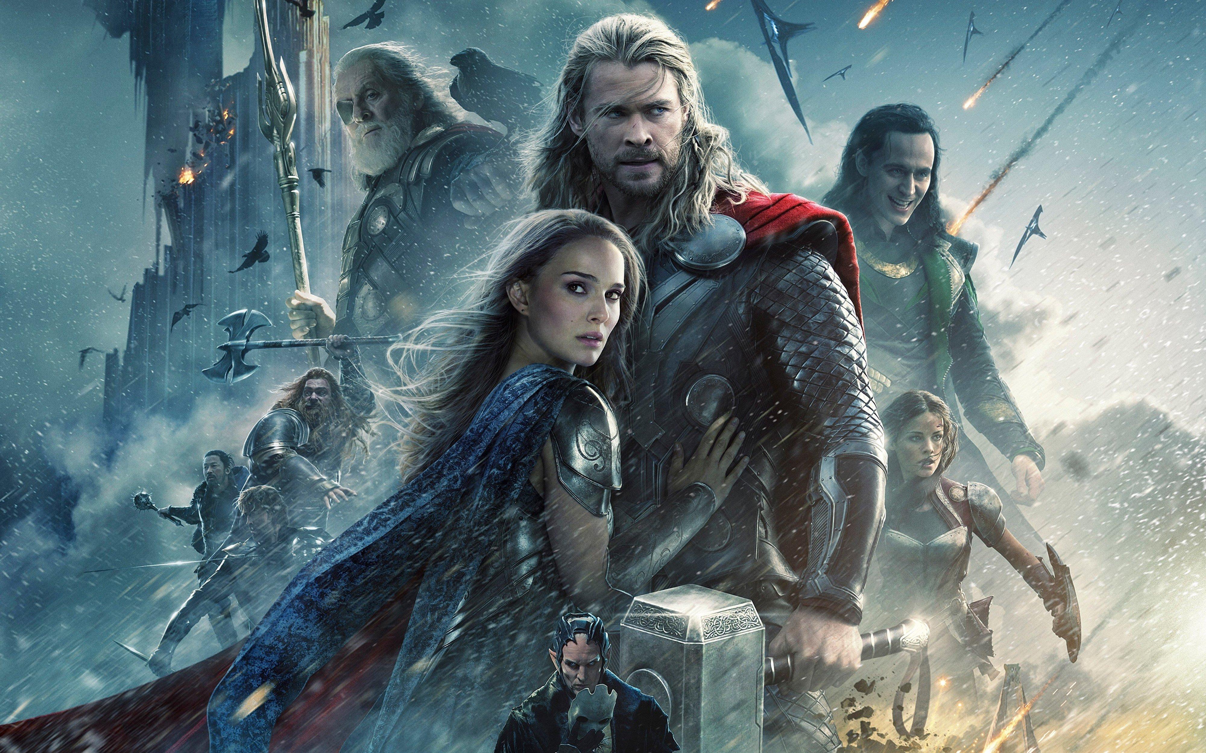4000x2500 Thor, The, Dark, World, Movie, Norse, Mythology Wallpaper HD / Desktop and Mobile Background