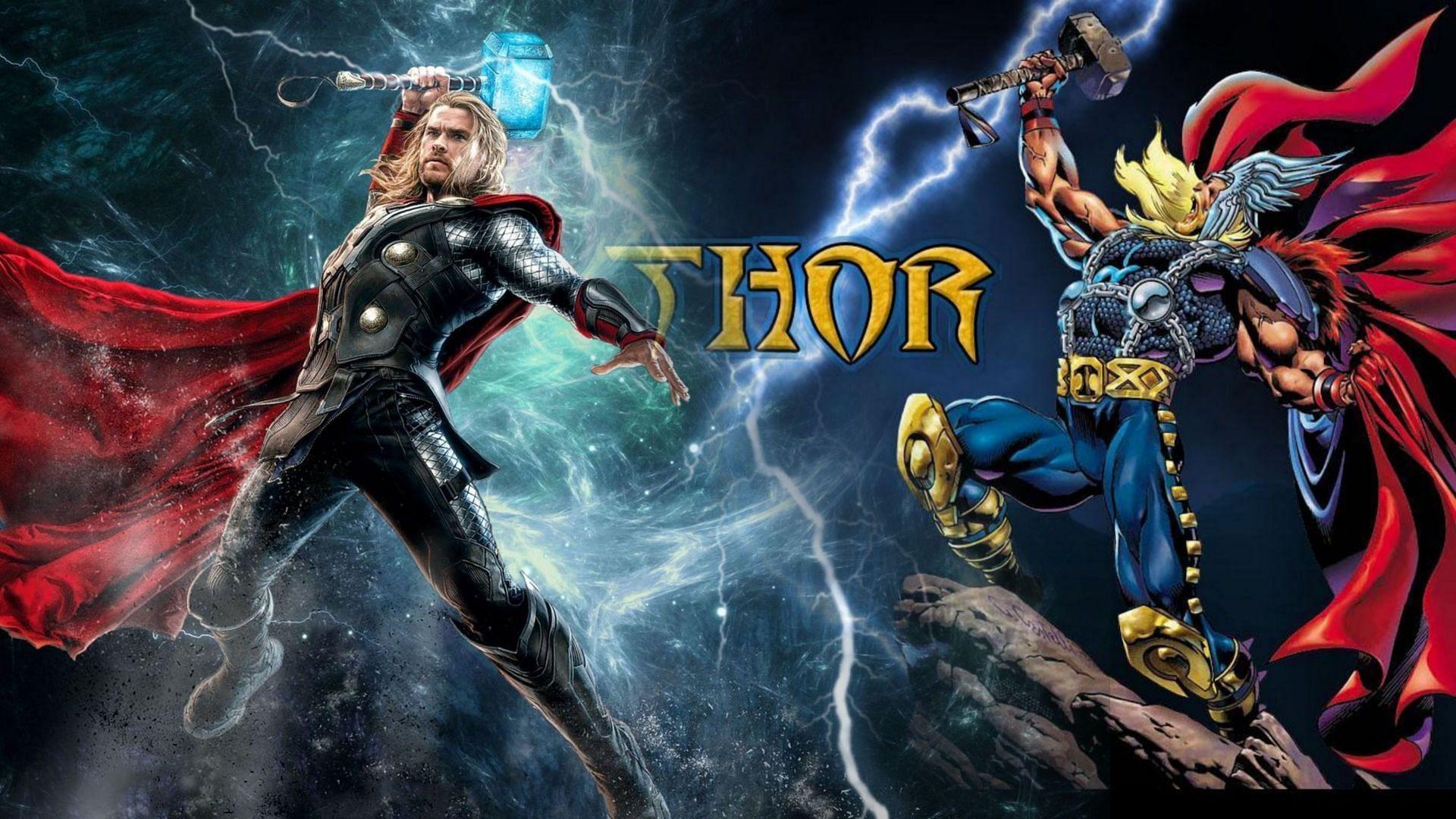 1920x1080 Thor in Norse Mythology vs Marvel: Who looks better?