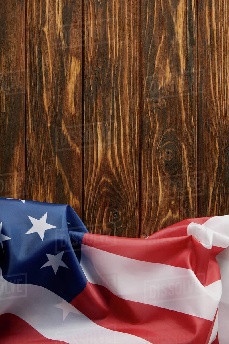 800x1200 Elevated view of united states of america flag on wooden surface