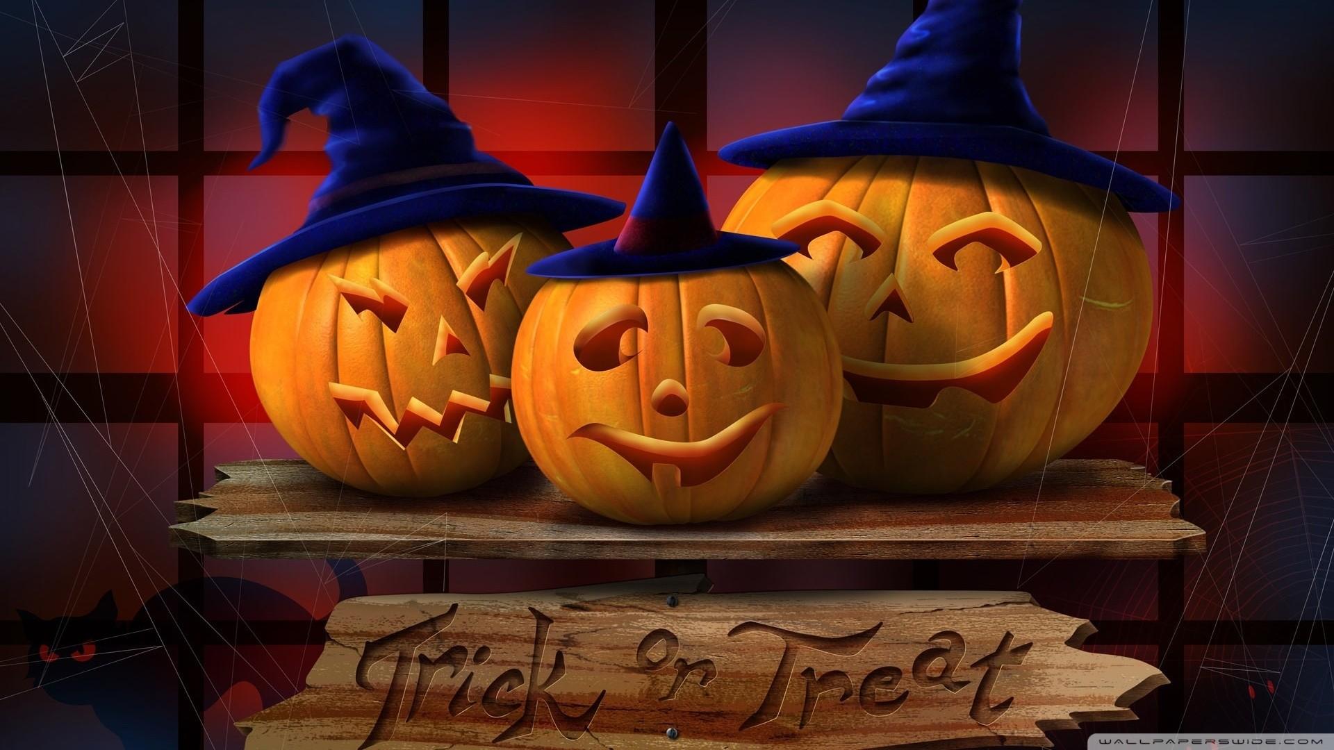 1920x1080 Trick or Treat Wallpaper