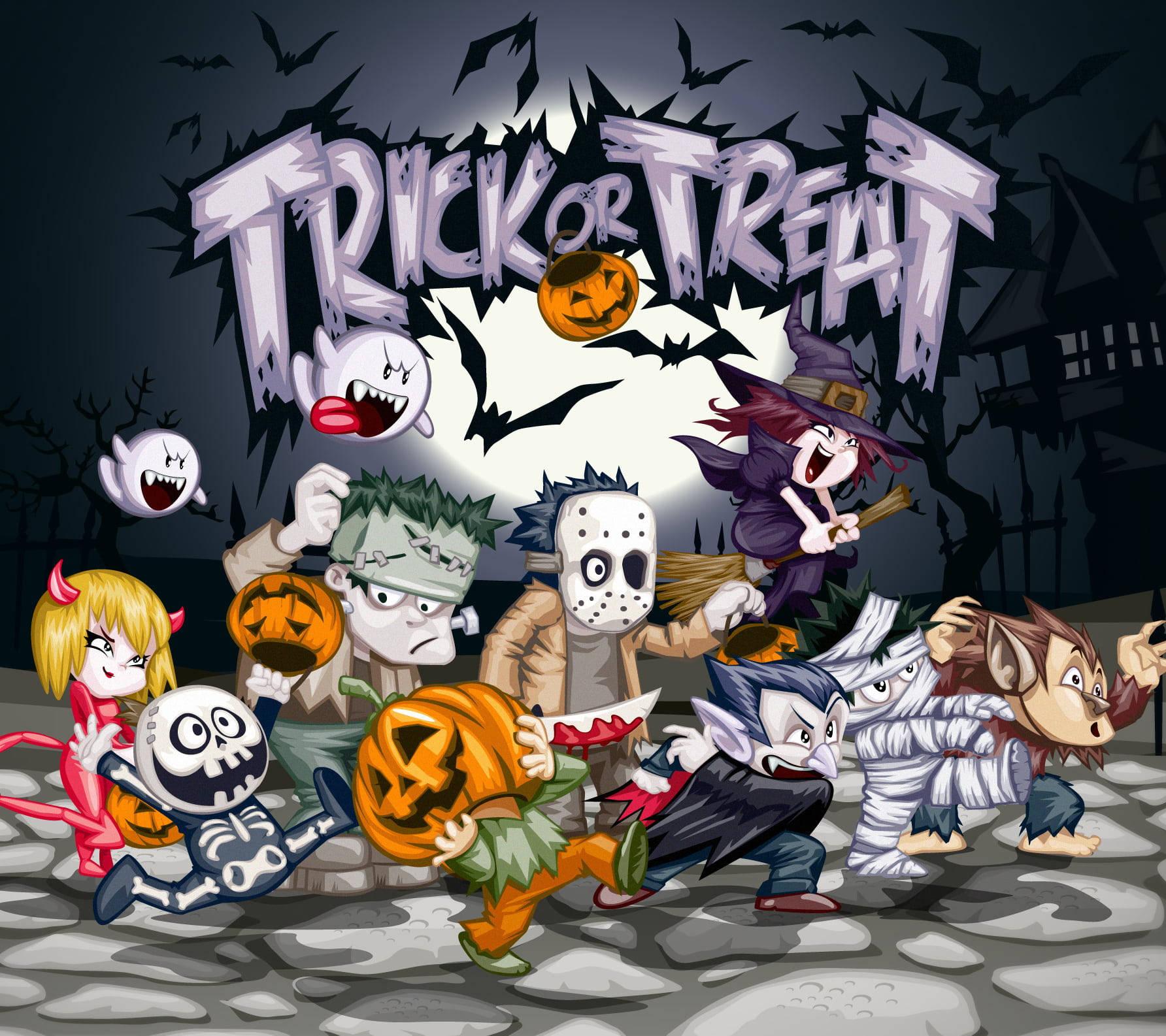 1784x1586 Free Trick Or Treat Background Photo, Trick Or Treat Background for FREE