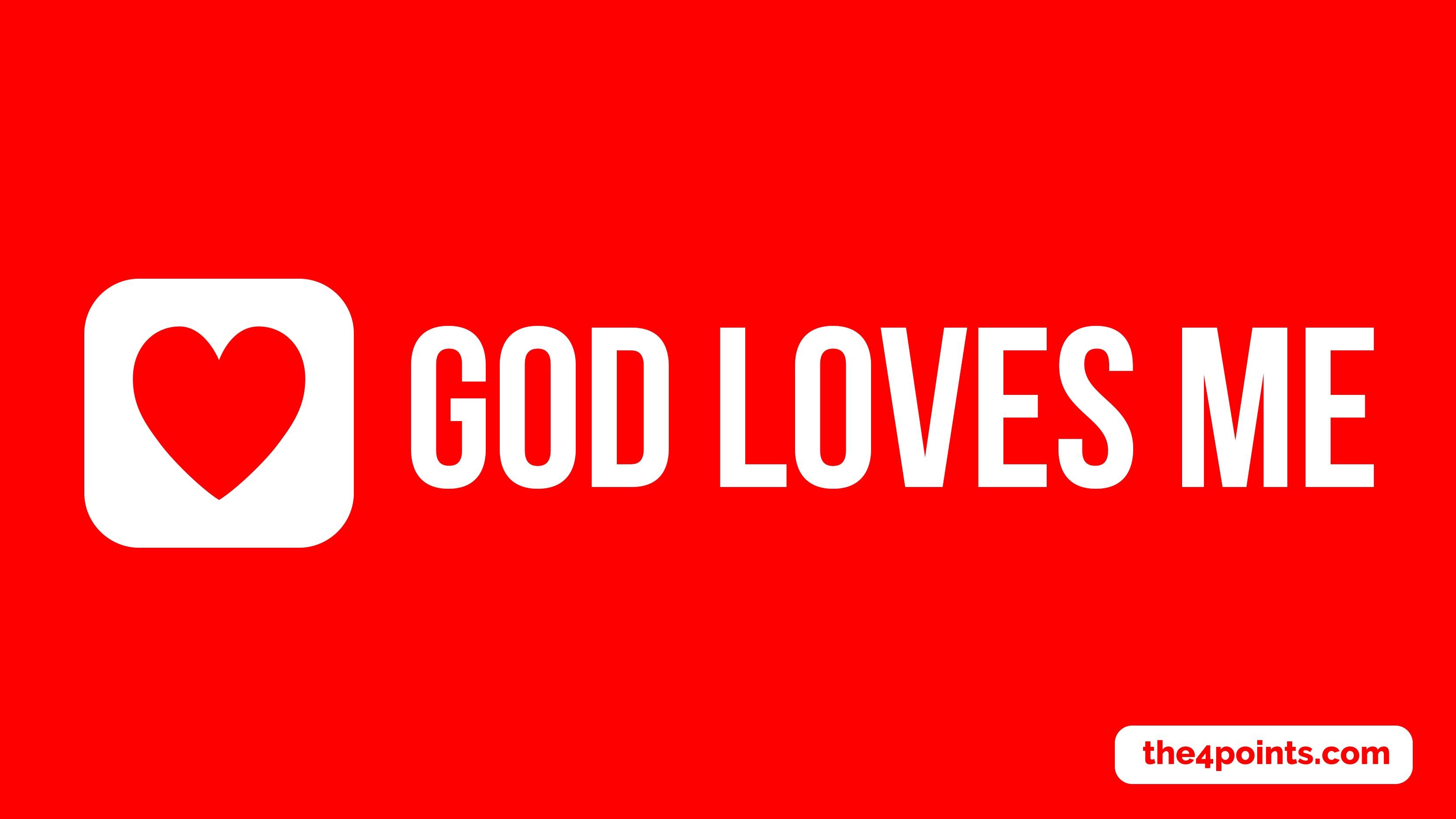 3333x1875 God Loves Me' 4 Points Easter Gospel Childrens Lesson • MinistryArk