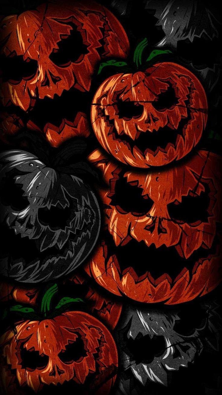 736x1308 Pumpkin Faces Halloween IPhone Wallpaper Wallpaper : iPhone Wallpaper. Pumpkin wallpaper, Halloween wallpaper iphone, Halloween wallpaper