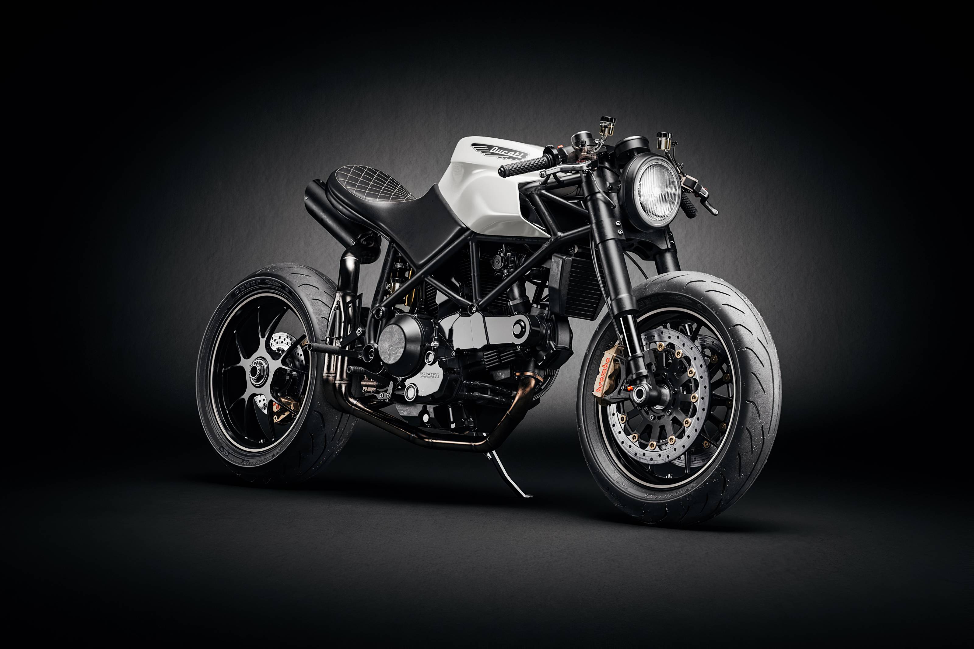 3200x2134 Ducati Custom Cafe Fighter, HD Bikes, 4k Wallpaper, Image, Background, Photo and Picture