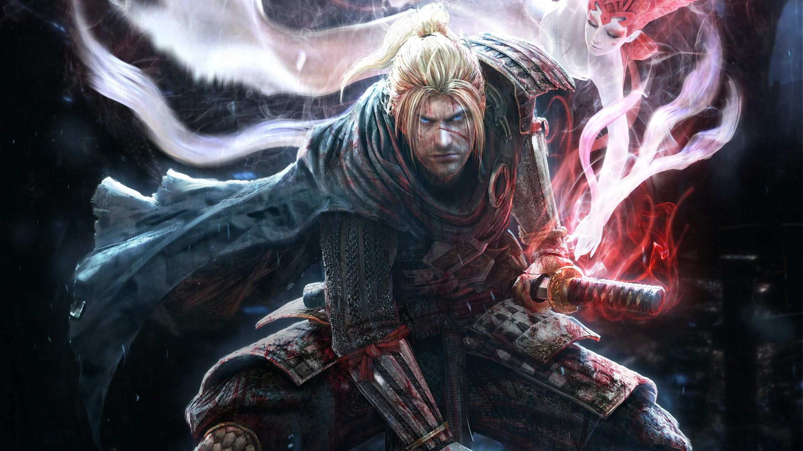 2560x1440 Wallpaper Ni Oh, Benevolent King, Best Games, Fantasy, PC, PS Game, Games