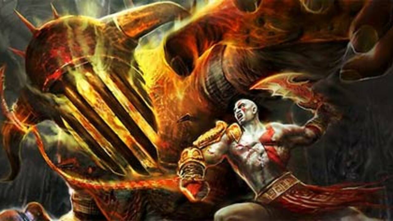 1280x720 New God Of War III Artwork Screams Chaos!