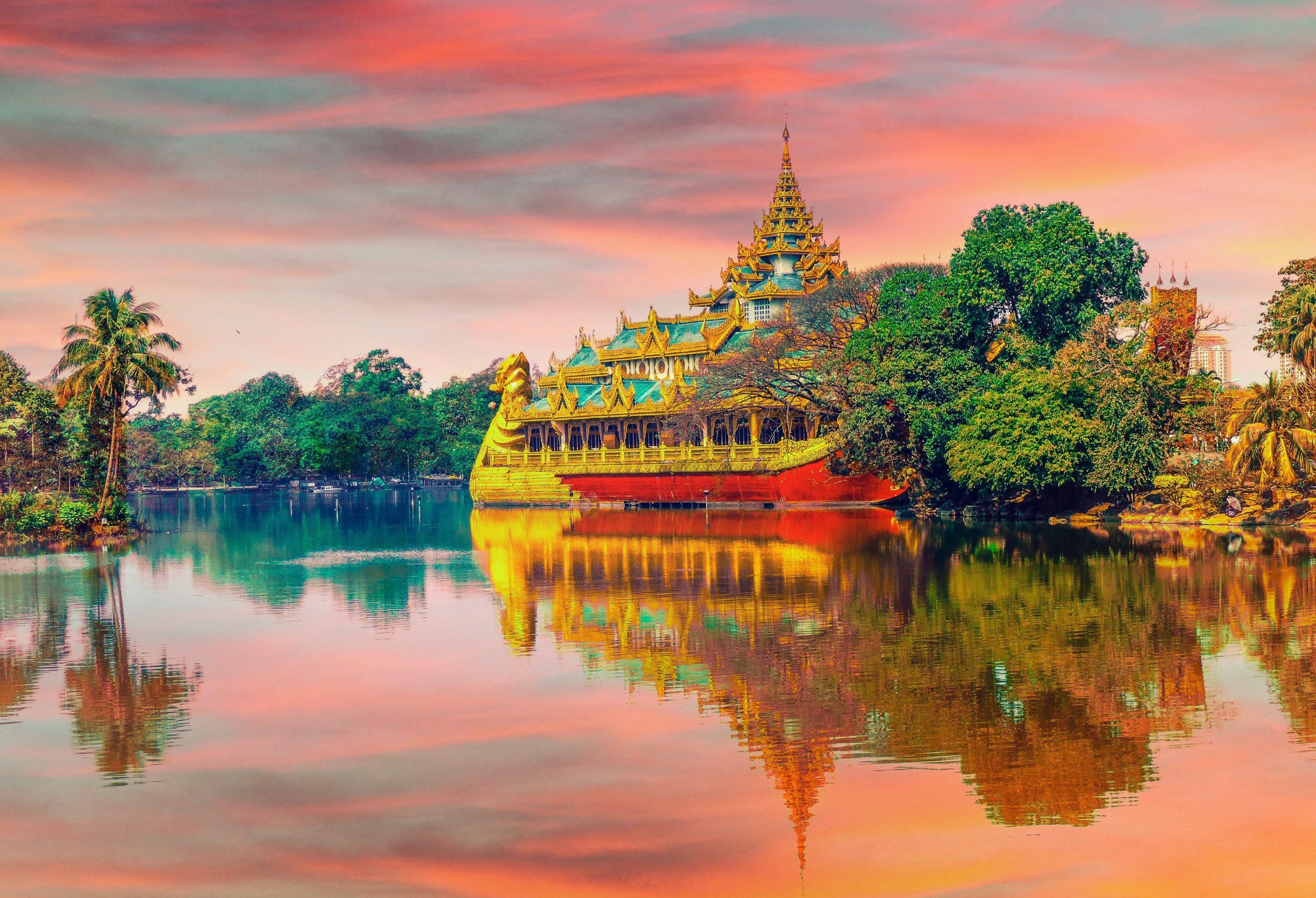 2560x1747 HD Ancient Temple under the Orange Sky Wallpaper Definition, High Resolution HD Wallpaper : High Definition, High Resolution HD Wallpaper