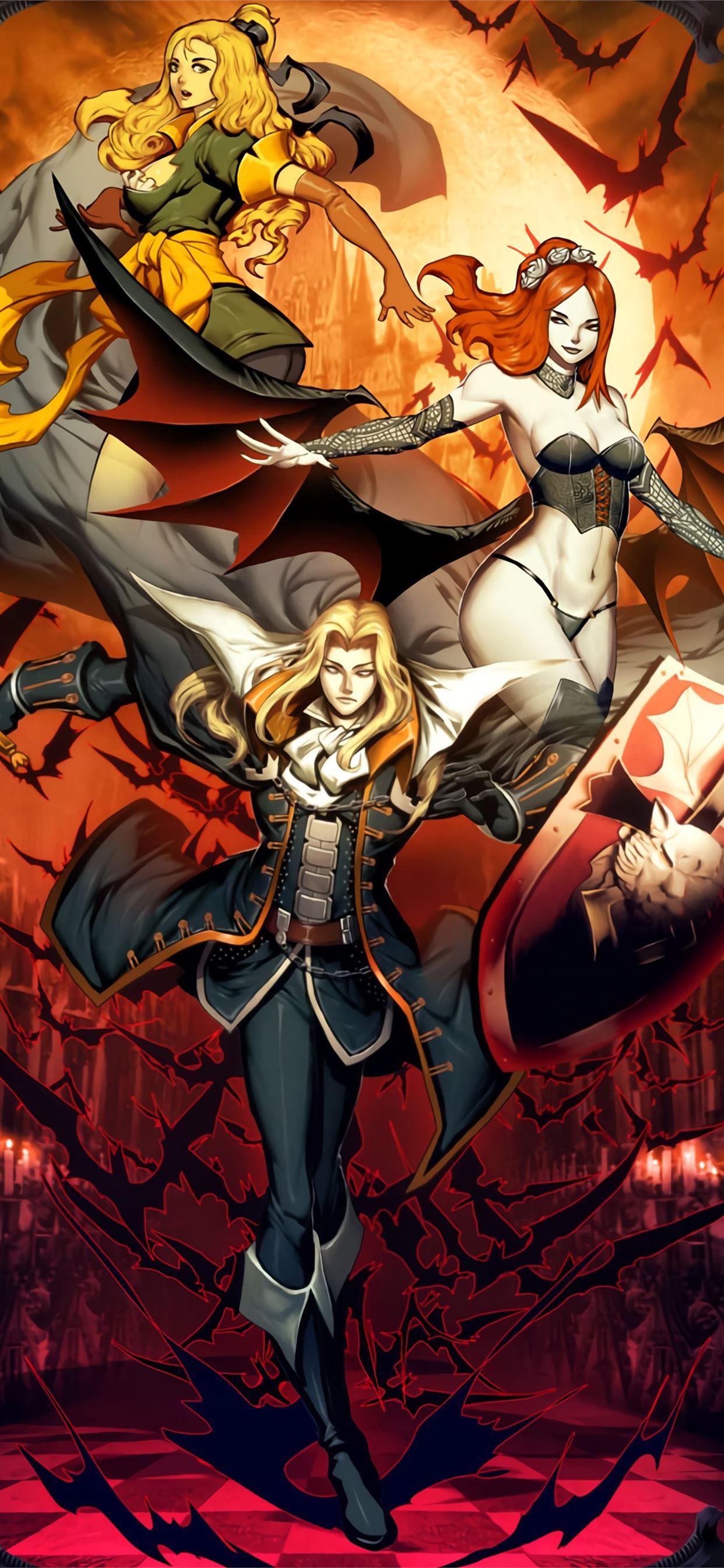 1242x2688 CastleVania Symphony of the Night Genzoman Vertica. iPhone Wallpaper Free Download