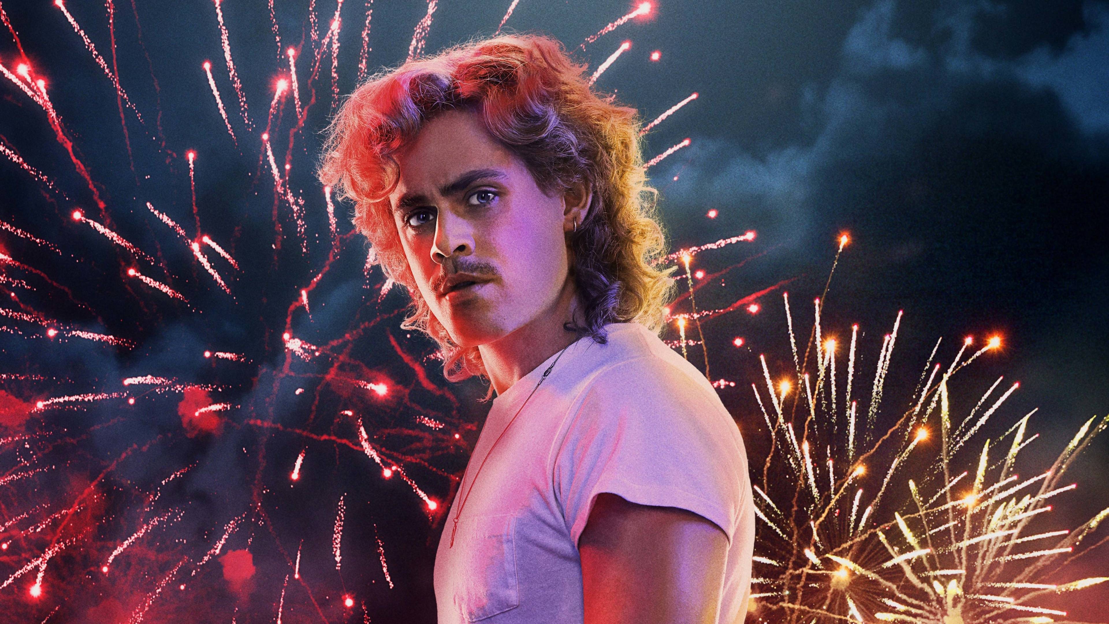 3840x2160 Dacre Montgomery Stranger Things 3 Poster 4K Wallpaper, HD TV Series 4K Wallpaper, Image, Photo and Background
