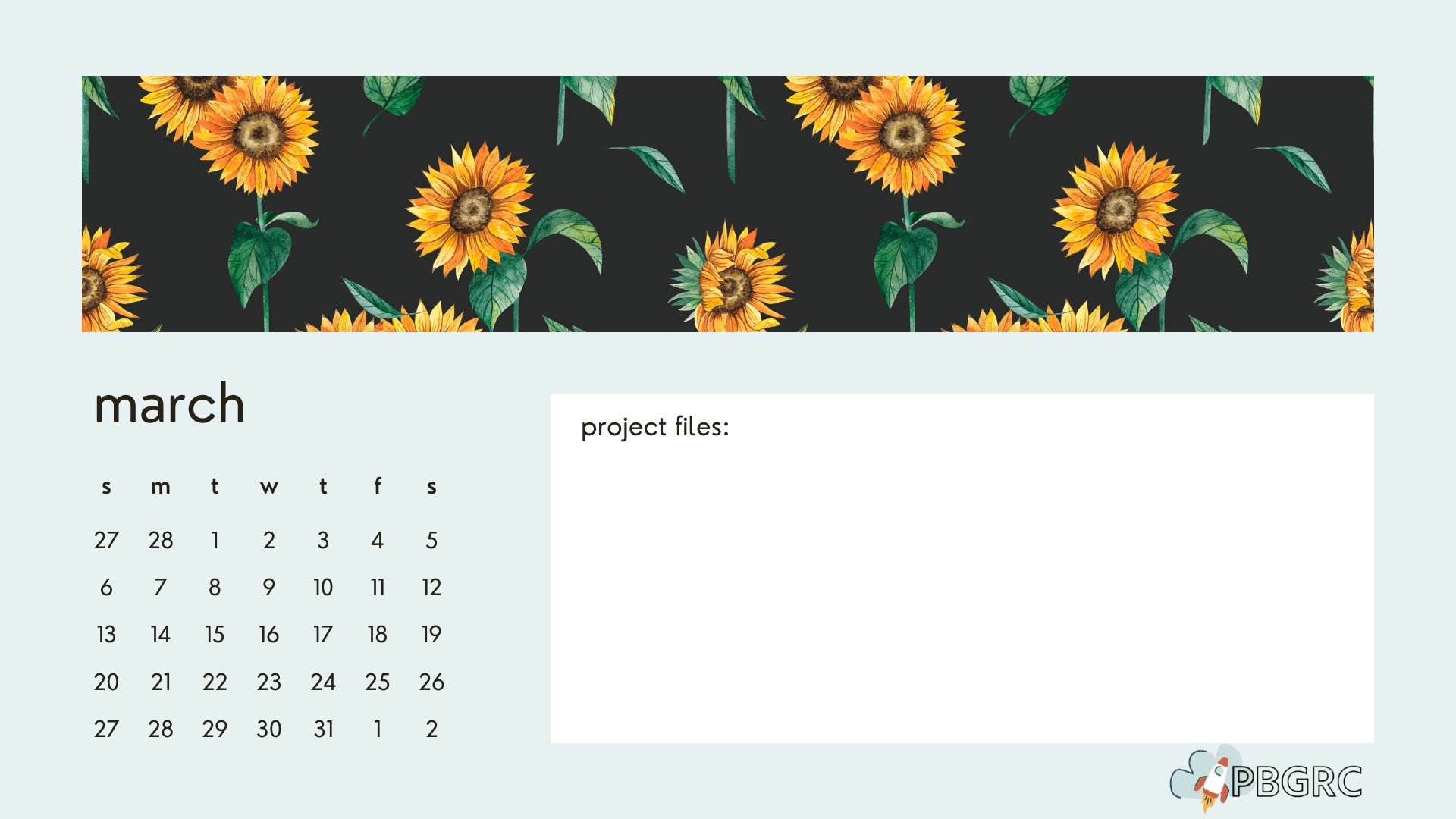 1920x1080 Cute March 2023 Calendar Floral Wallpaper HD