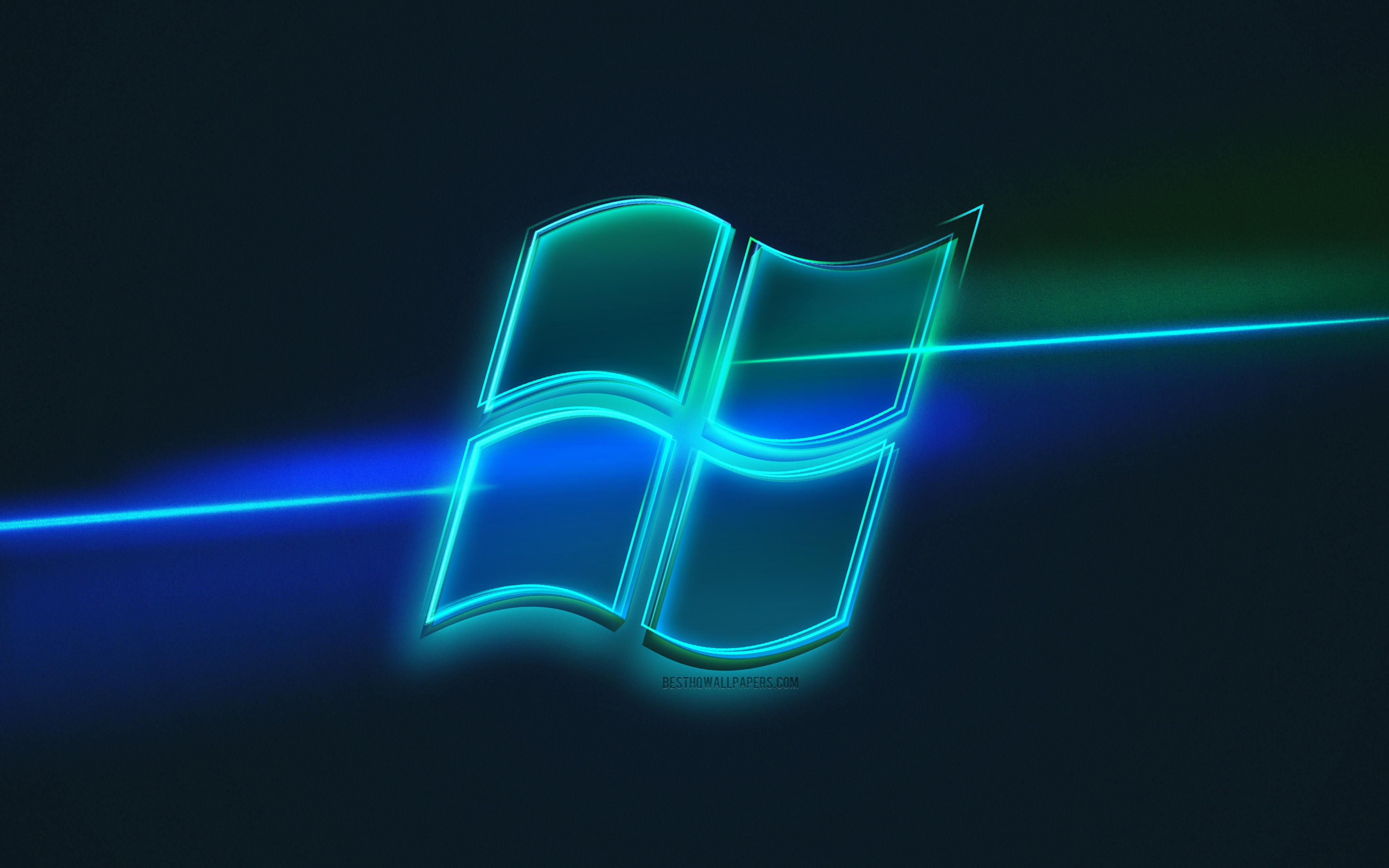 Neon Windows Logo Wallpapers - Top Free Neon Windows Logo Backgrounds ...