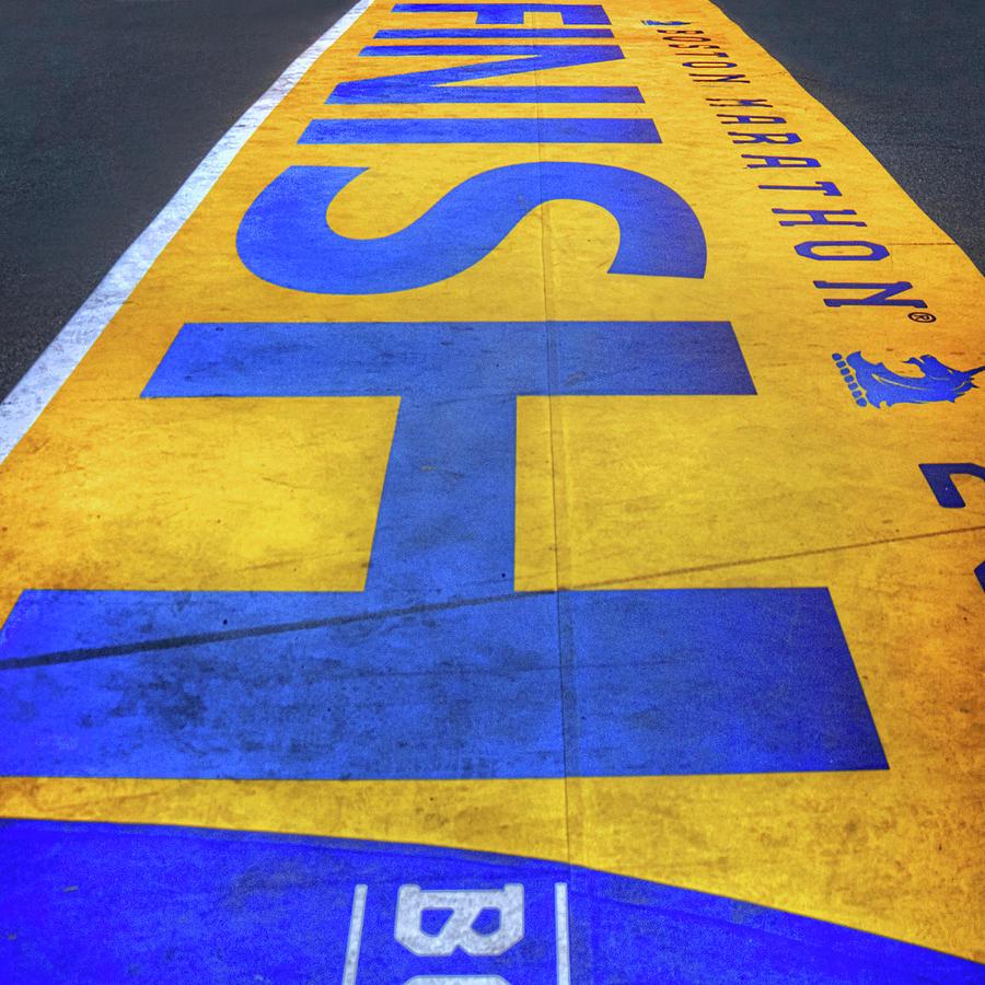 900x900 Boston Marathon Finish Line Photograph