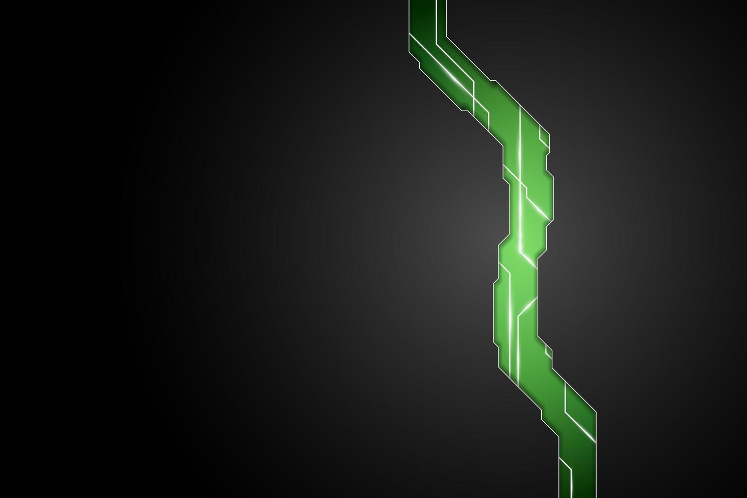 1470x980 Dark gray wallpaper with green technology design