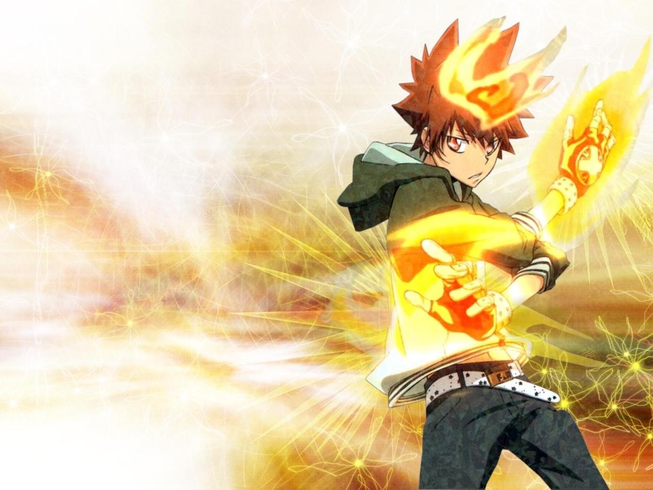 1280x960 Sawada Tsunayoshi Tsuna Tsunayoshi Wallpaper