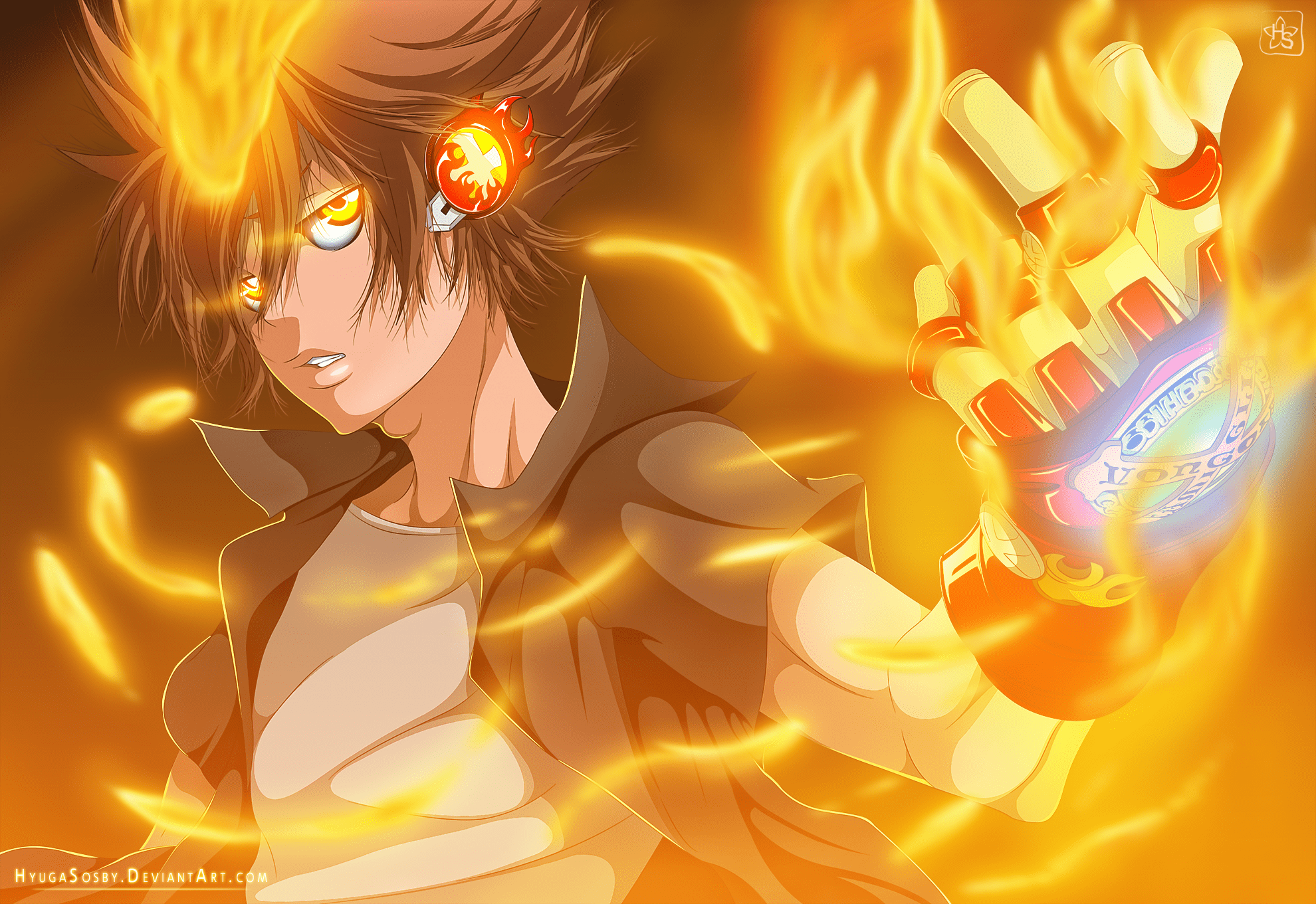 1980x1361 Tsunayoshi Sawada HD Wallpaper and Background