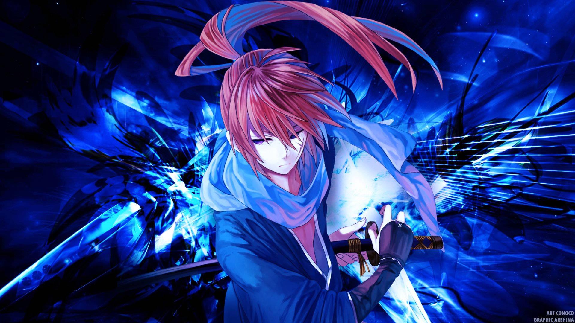 1920x1080 Download Samurai X Kenshin In Digital Wallpaper
