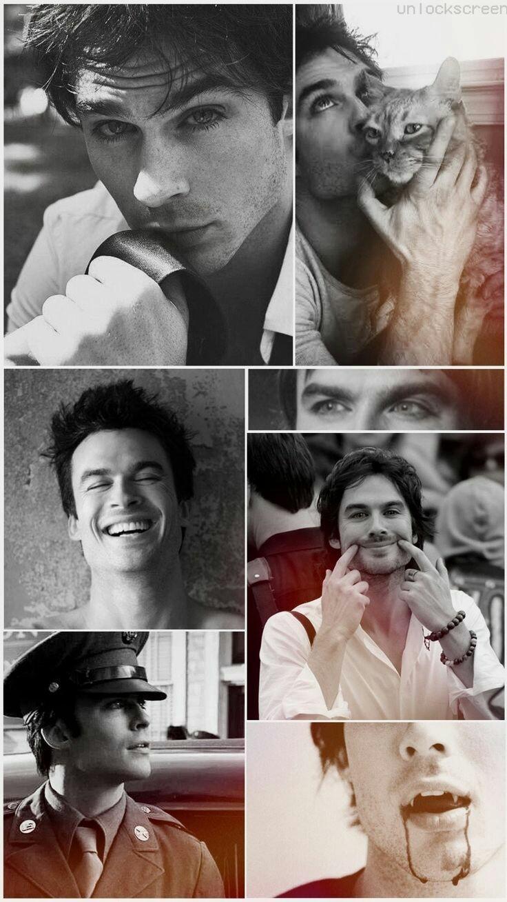 736x1308 Damon Salvatore Tumblr Wallpaper