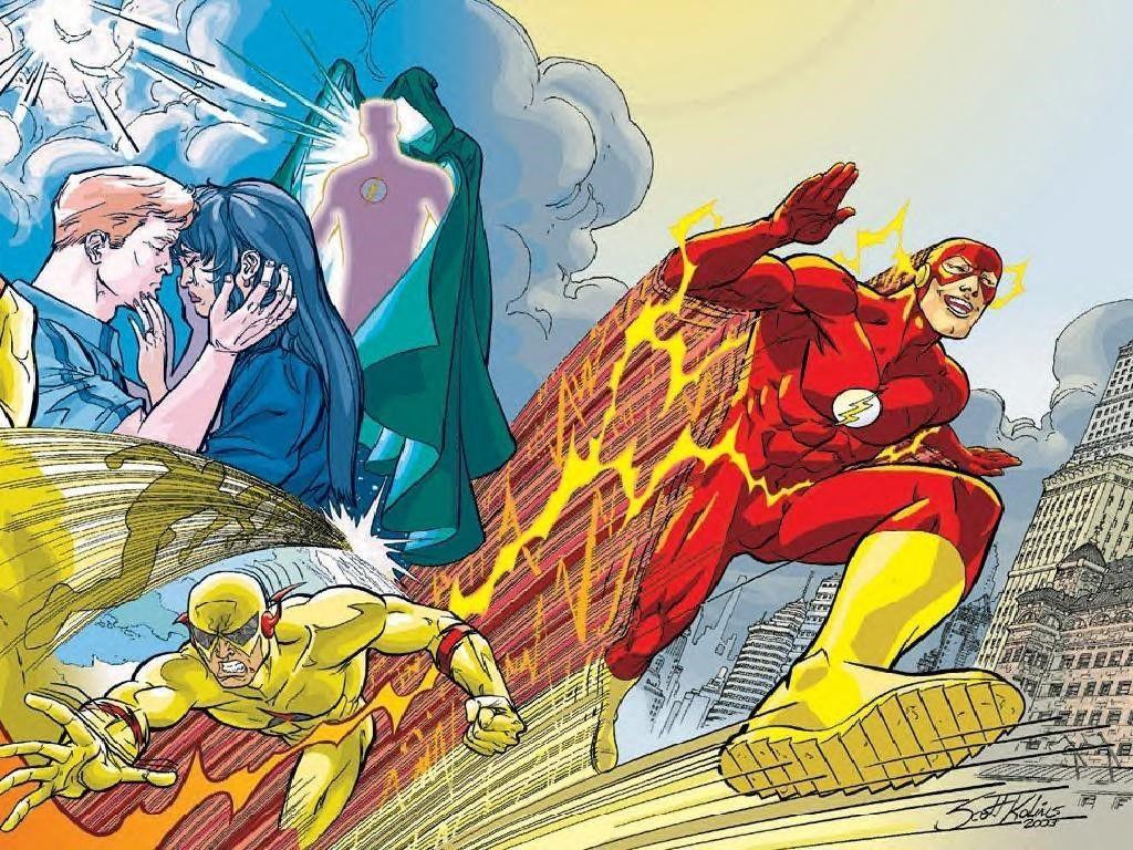 1024x768 Zoom The Flash Wallpaper
