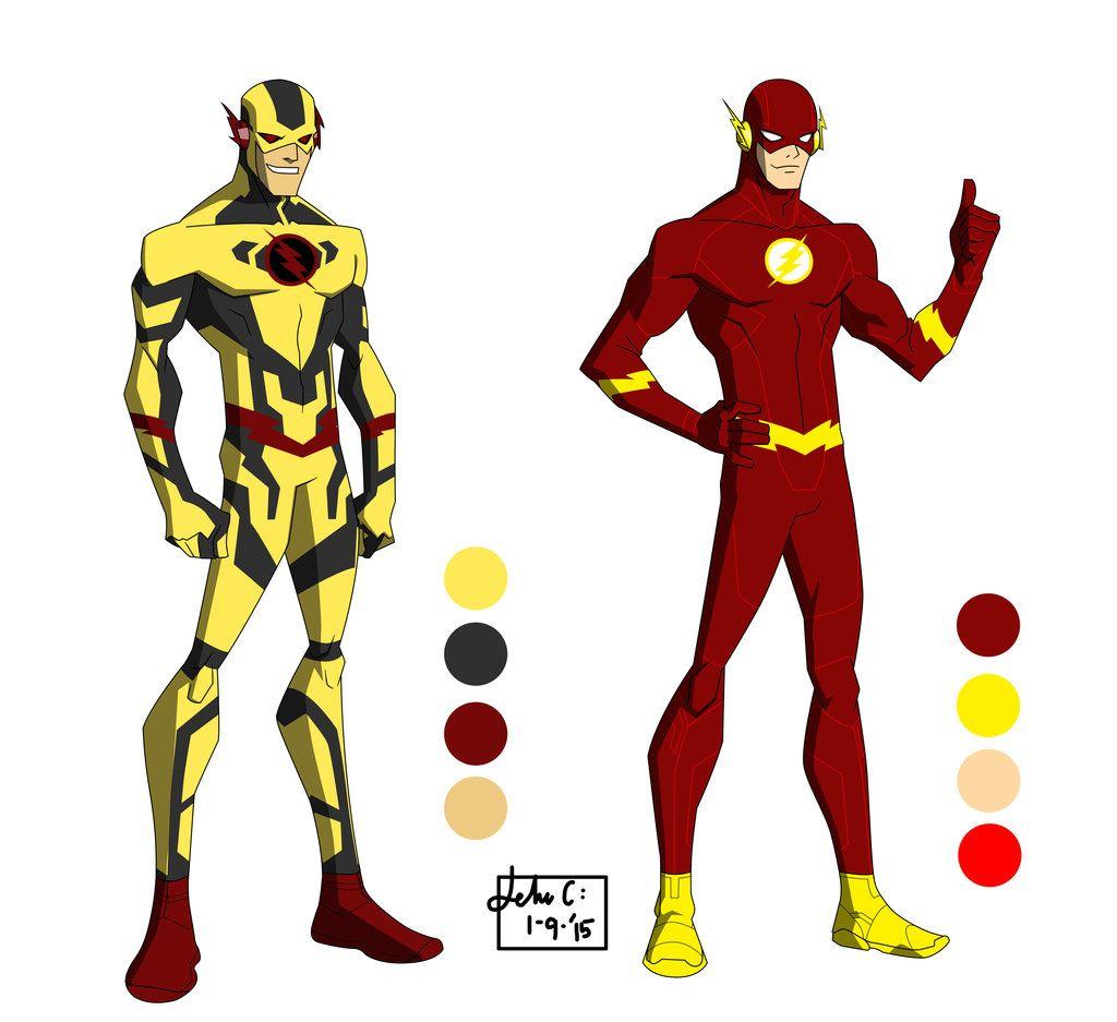 1024x937 Flash vs Reverse Flash Wallpaper