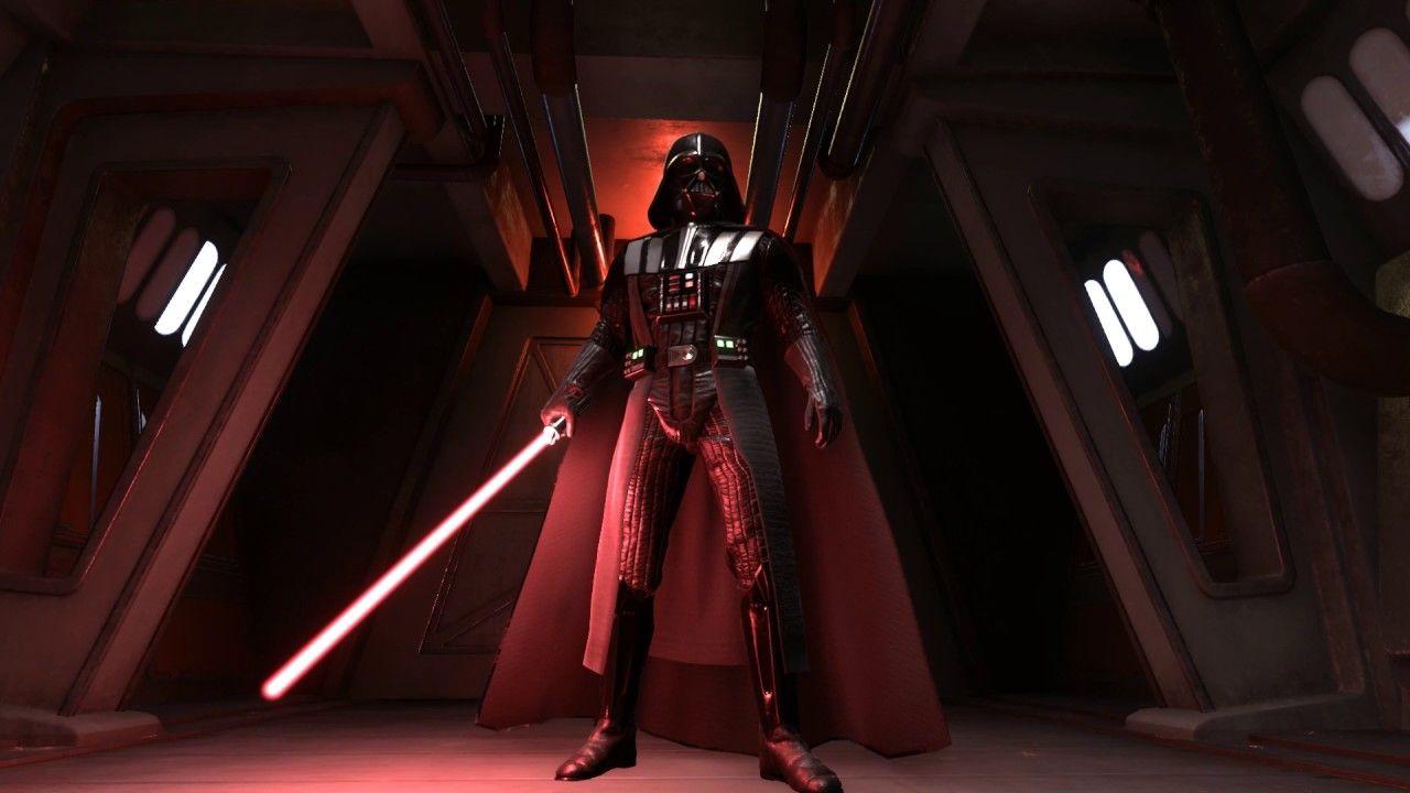 1280x720 Darth Vader Rogue One Dark Hallway Dreamscene Wallpaper