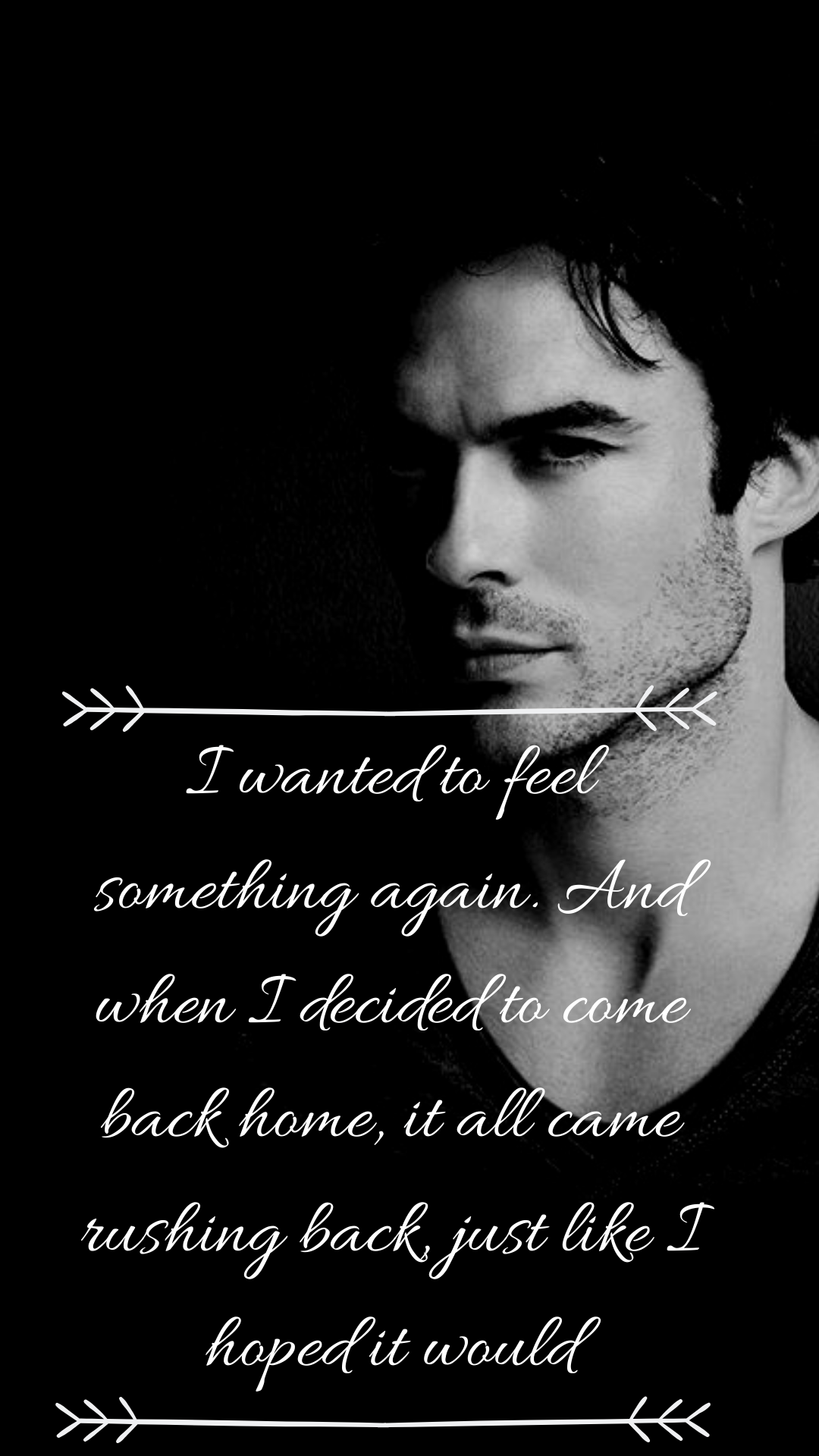 1080x1920 Damon Salvatore Quotes Wallpaper
