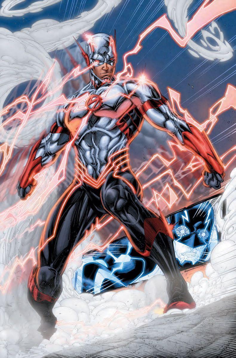 791x1200 Wally West Flash costume by Brett Booth. Flash vs reverse flash