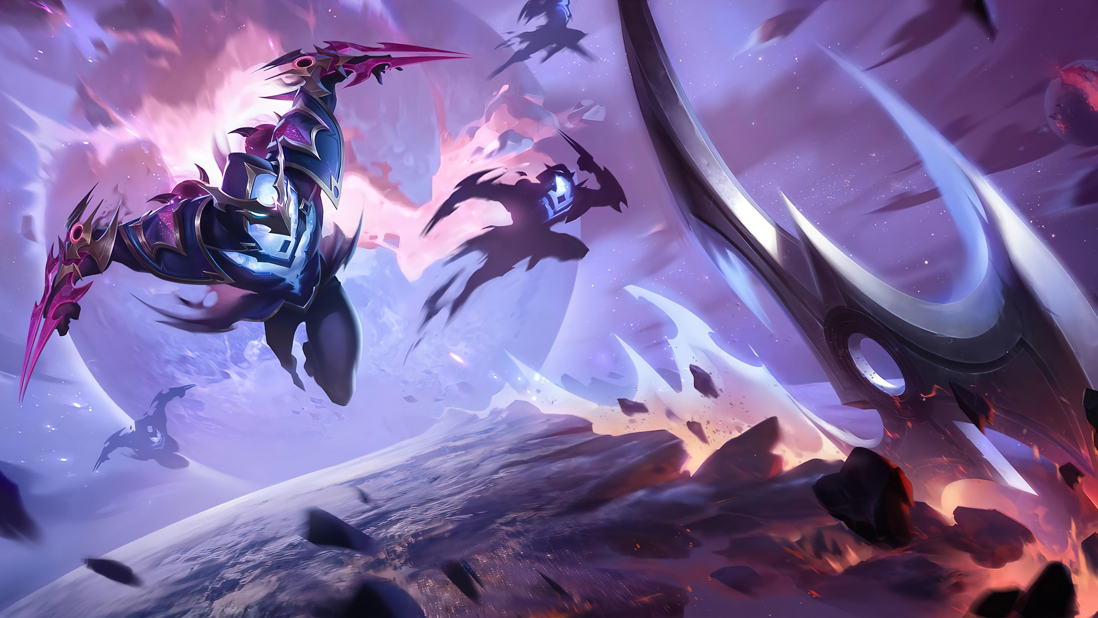 3840x2160 dark star, zed, lol, lor skin, legends of runeterra, 4k, pc Gallery HD Wallpaper